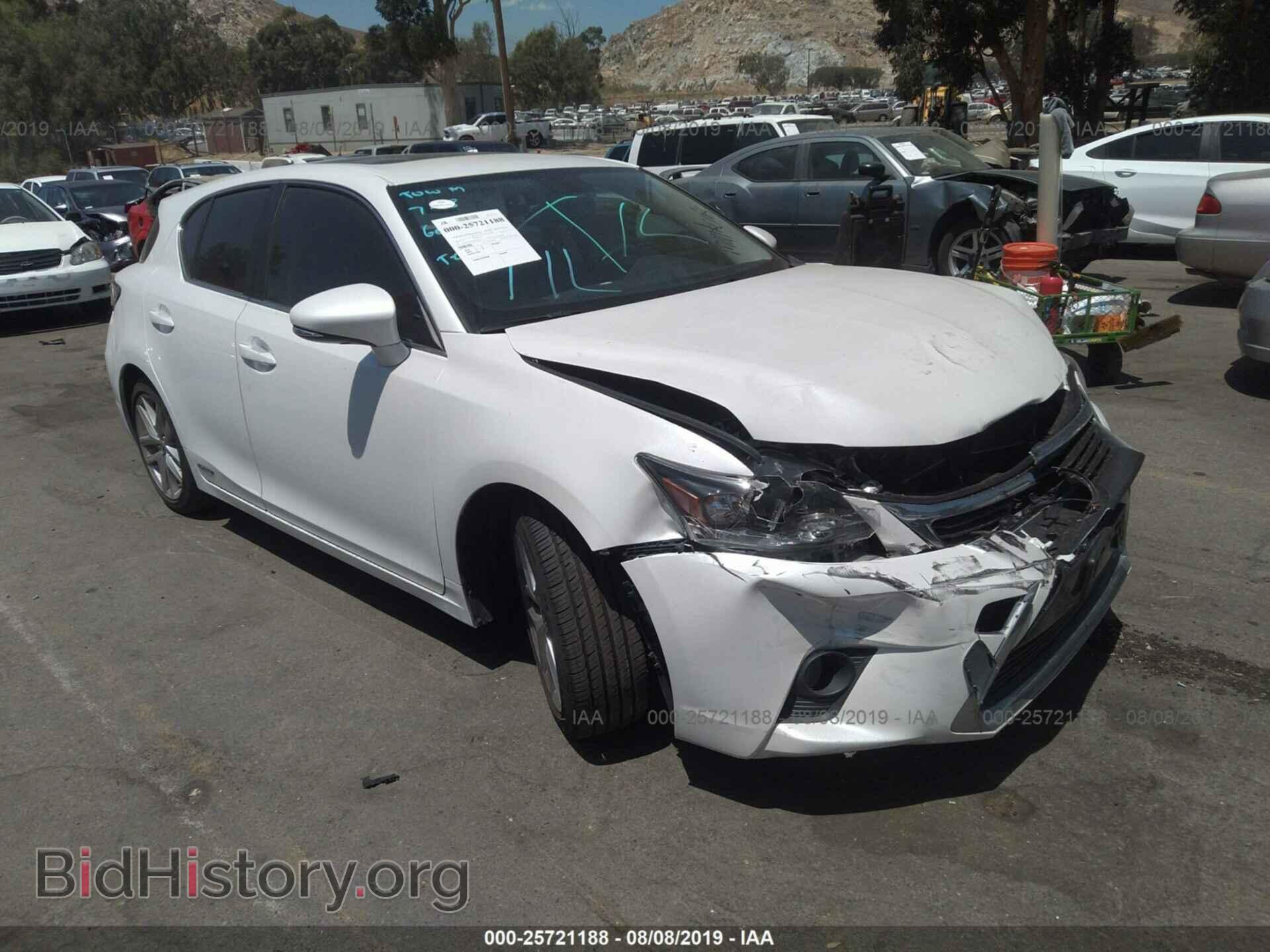 Фотография JTHKD5BH9H2284644 - LEXUS CT 2017