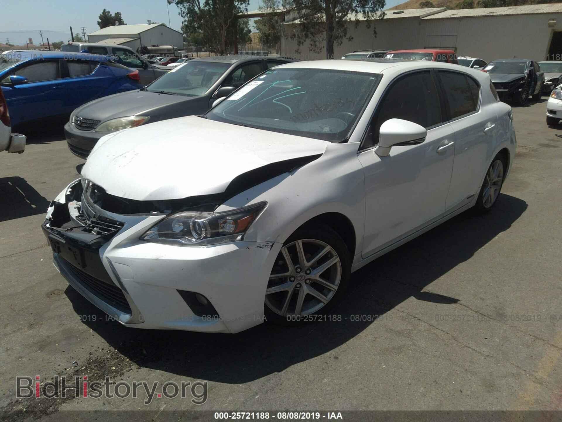 2017 LEXUS CT - VIN: JTHKD5BH9H2284644 - Фото 2