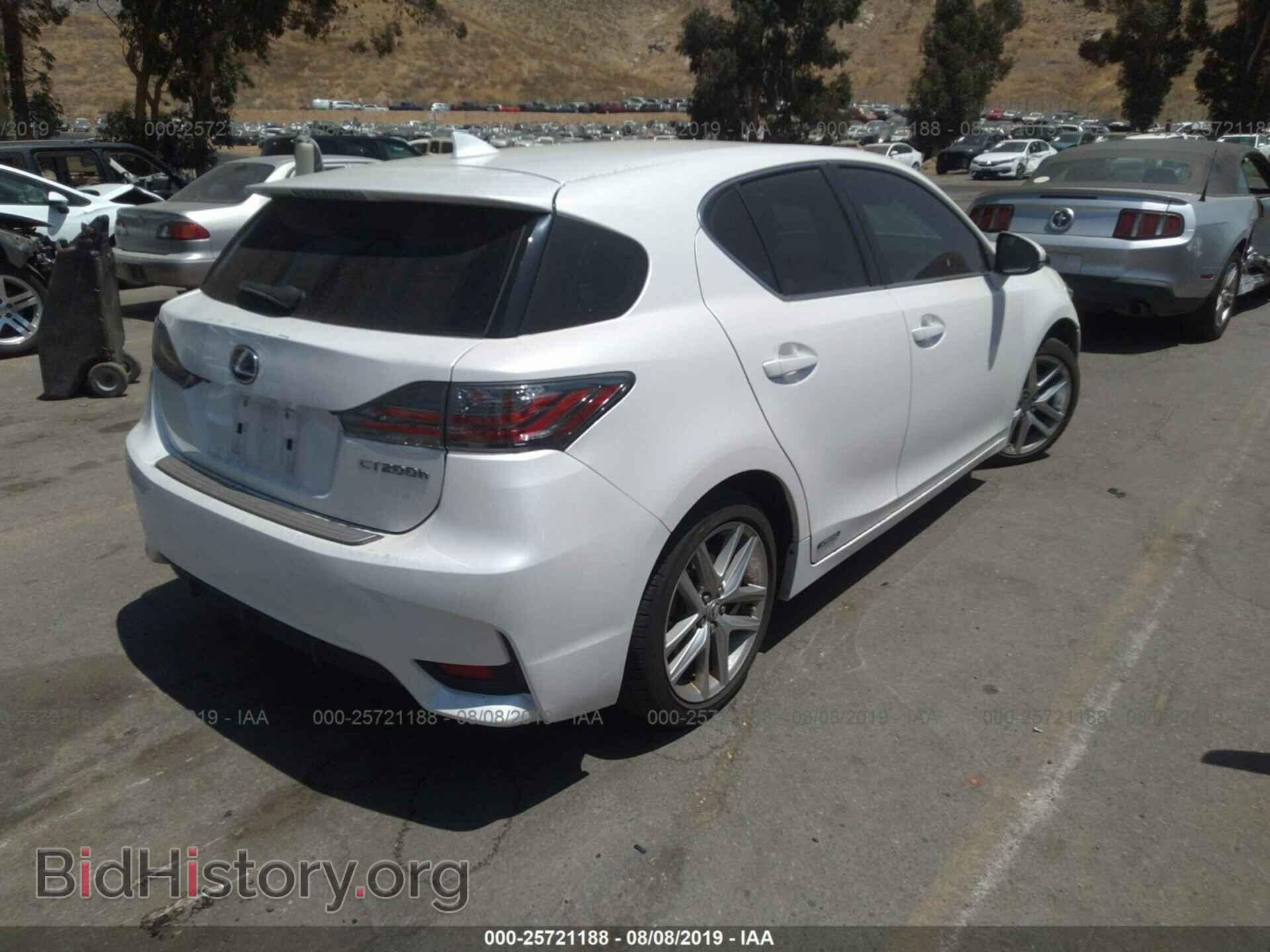 2017 LEXUS CT - VIN: JTHKD5BH9H2284644 - Фото 4