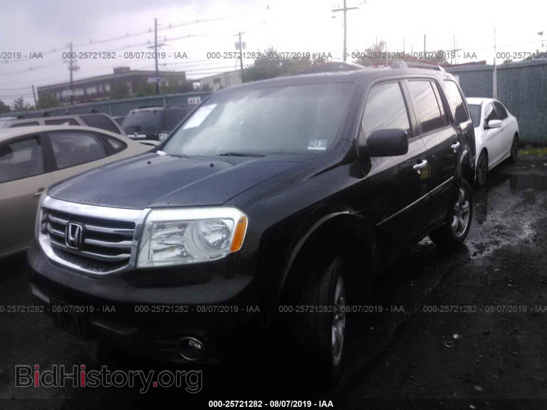 2012 HONDA PILOT - VIN: 5FNYF4H50CB059631 - Фото 2