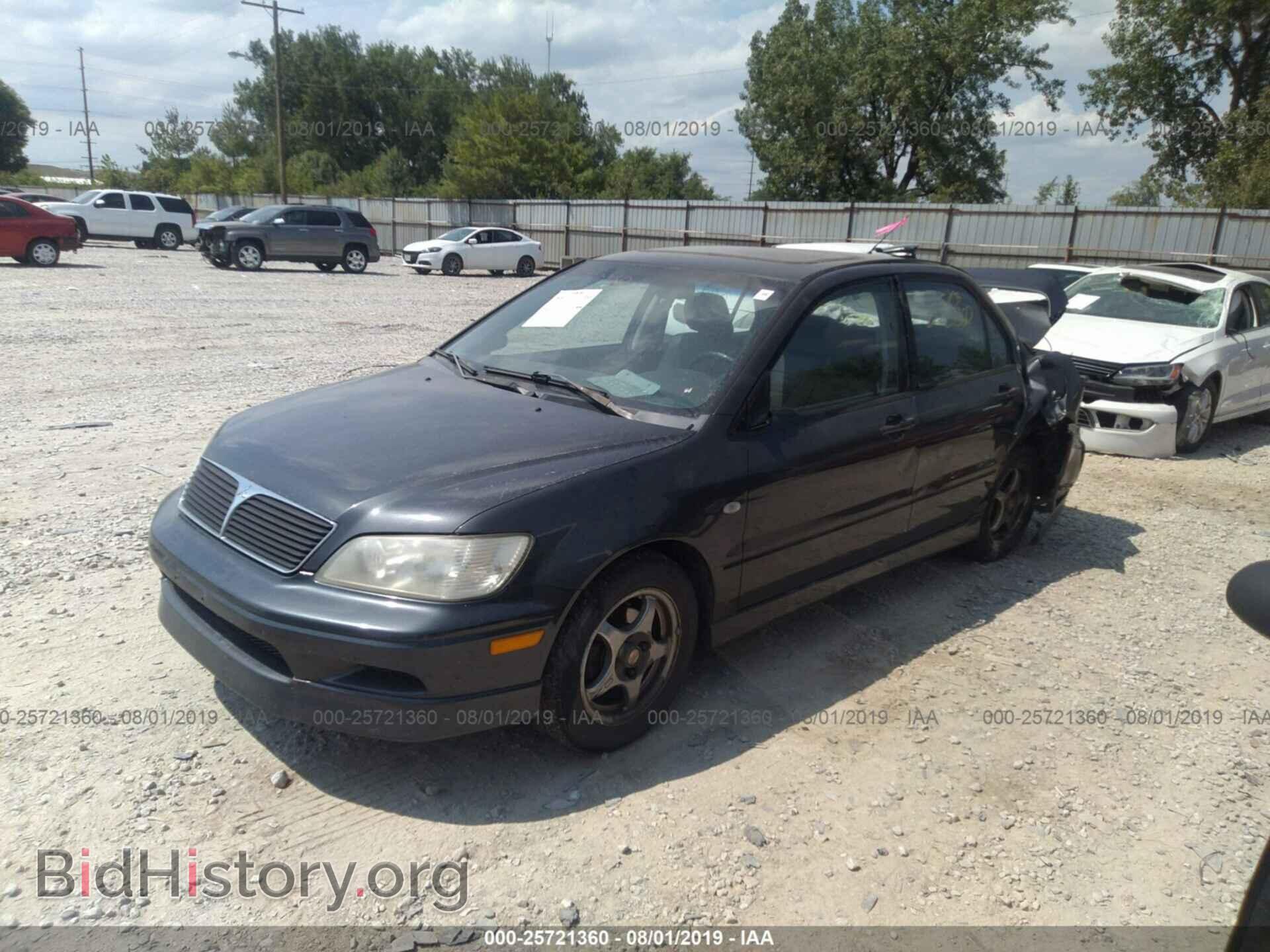 2002 MITSUBISHI LANCER - VIN: JA3AJ86E02U004255 - Фото 2