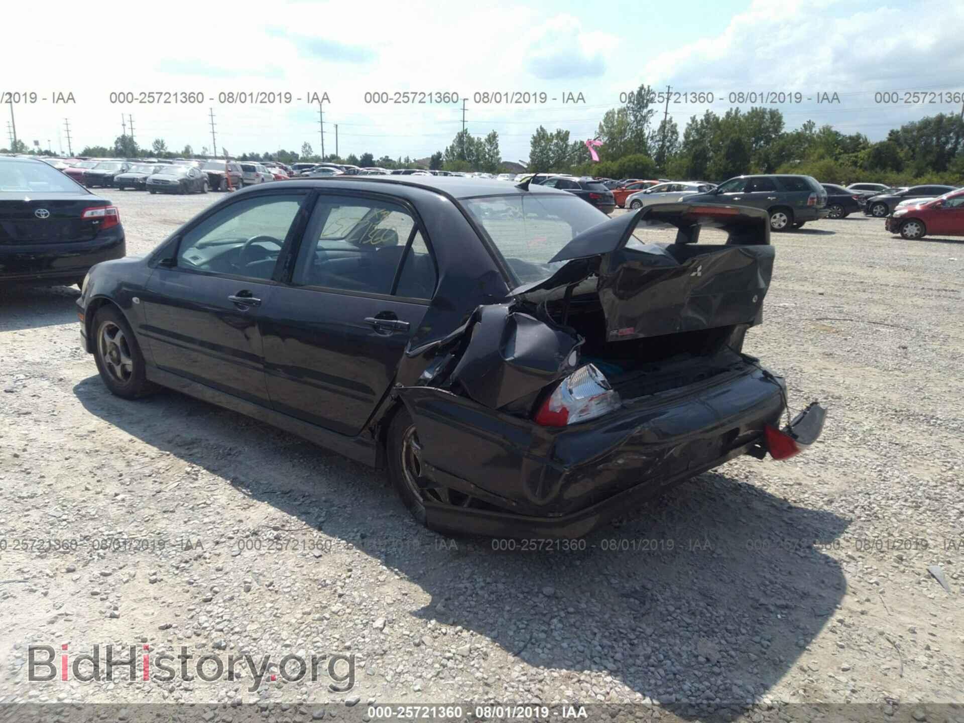 2002 MITSUBISHI LANCER - VIN: JA3AJ86E02U004255 - Фото 3