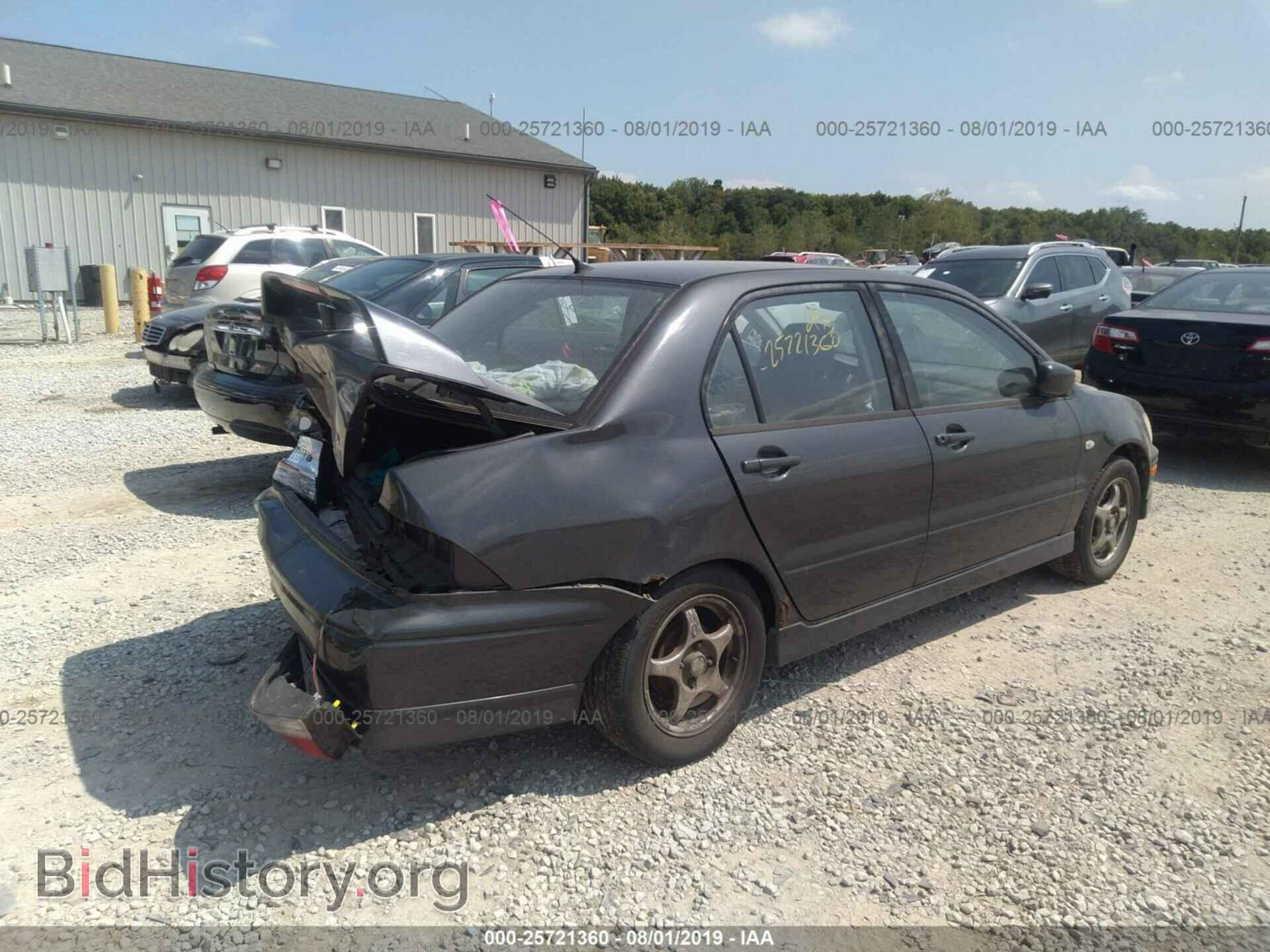 2002 MITSUBISHI LANCER - VIN: JA3AJ86E02U004255 - Фото 4