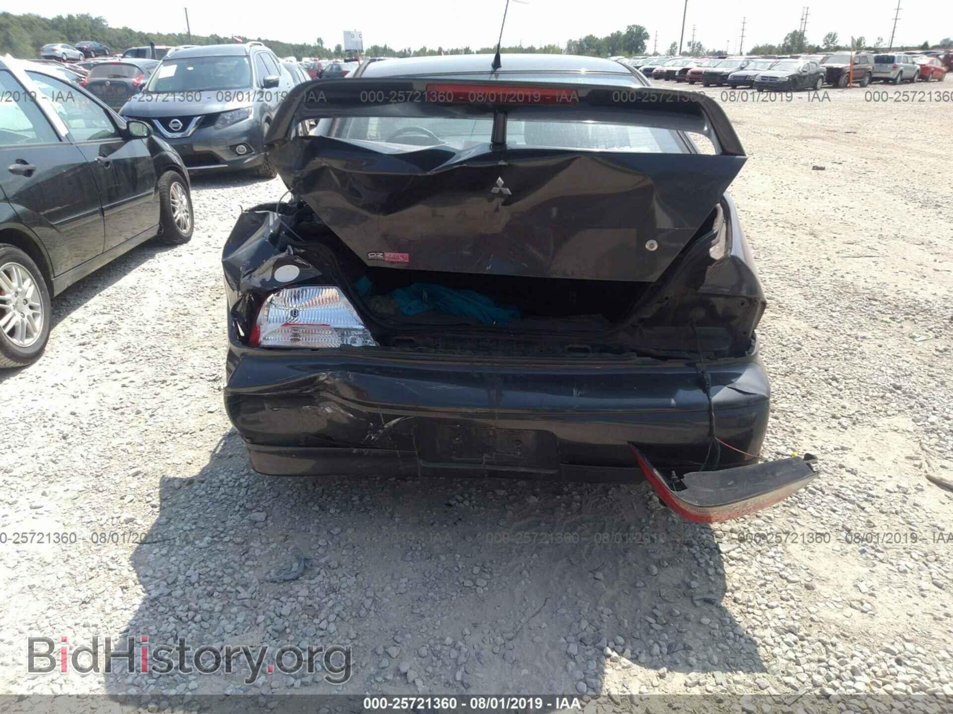 2002 MITSUBISHI LANCER - VIN: JA3AJ86E02U004255 - Фото 6