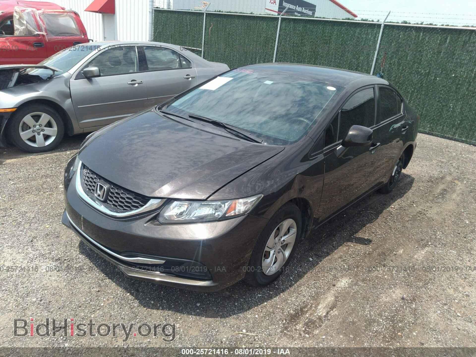 2013 HONDA CIVIC - VIN: 19XFB2F52DE075301 - Фото 2