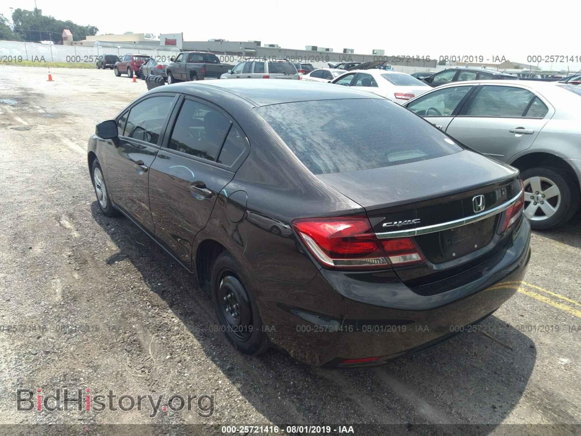 2013 HONDA CIVIC - VIN: 19XFB2F52DE075301 - Фото 3