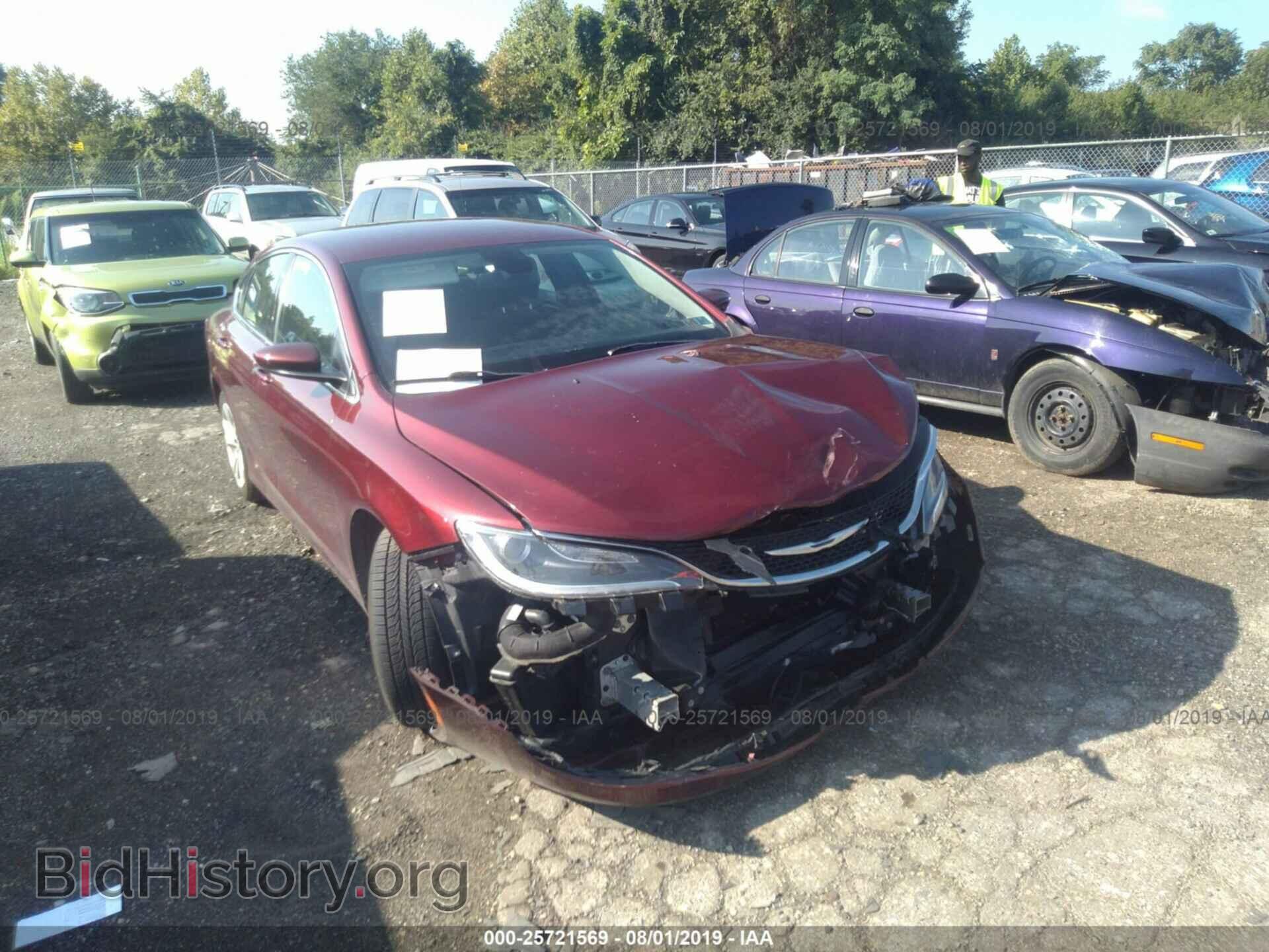 Photo 1C3CCCAB7FN754521 - CHRYSLER 200 2015