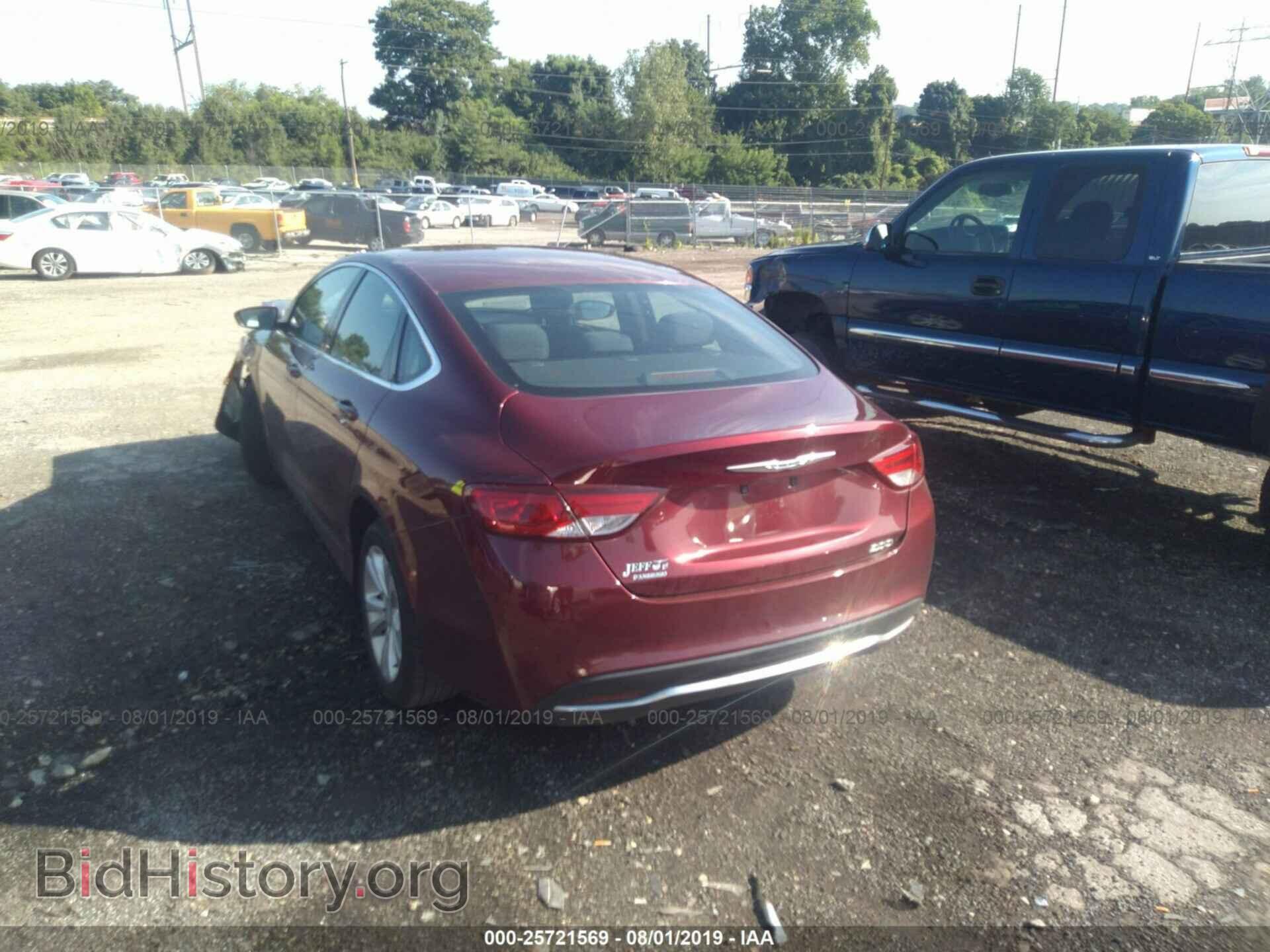 2015 CHRYSLER 200 - VIN: 1C3CCCAB7FN754521 - Photo 3