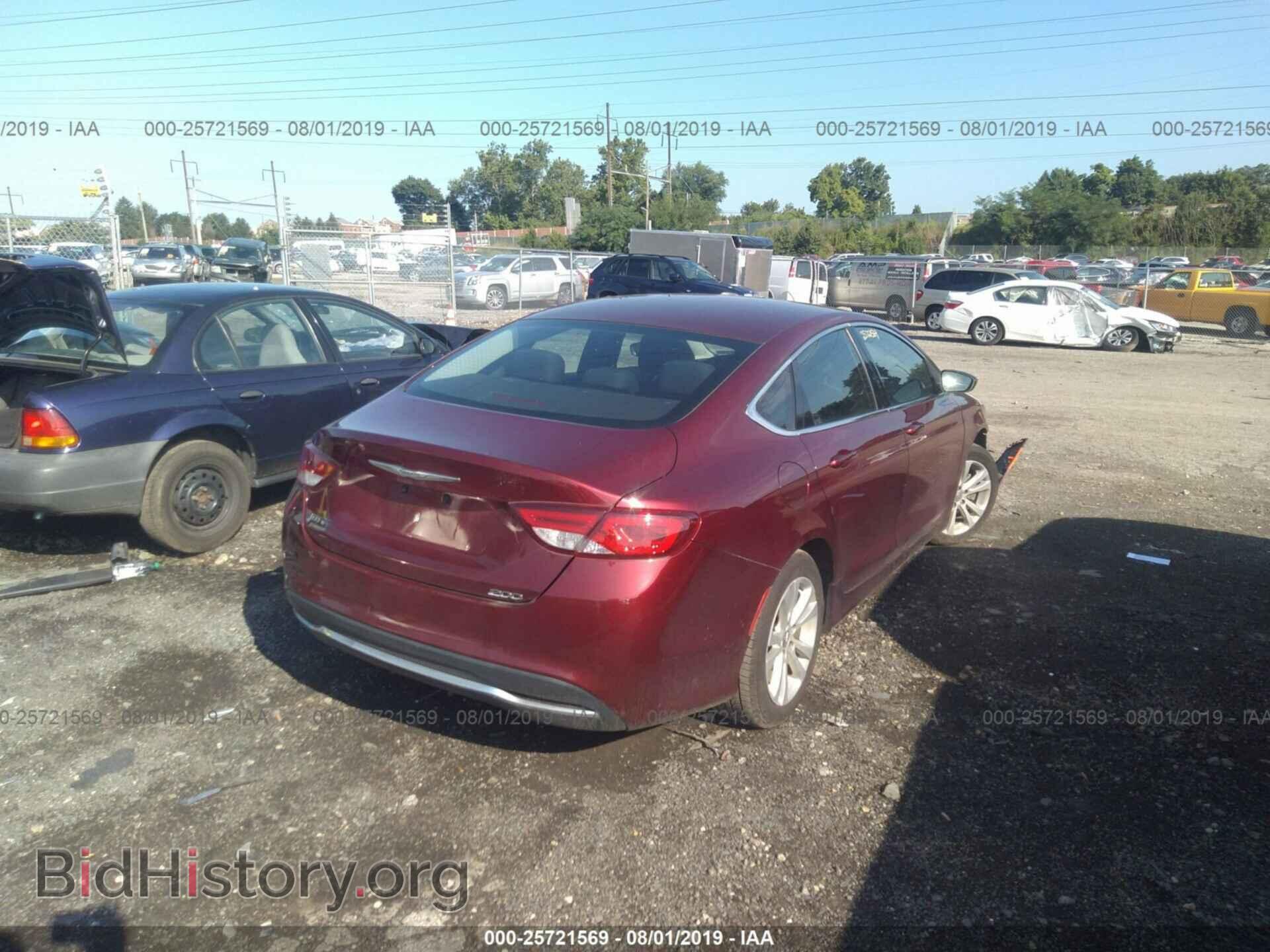 2015 CHRYSLER 200 - VIN: 1C3CCCAB7FN754521 - Photo 4