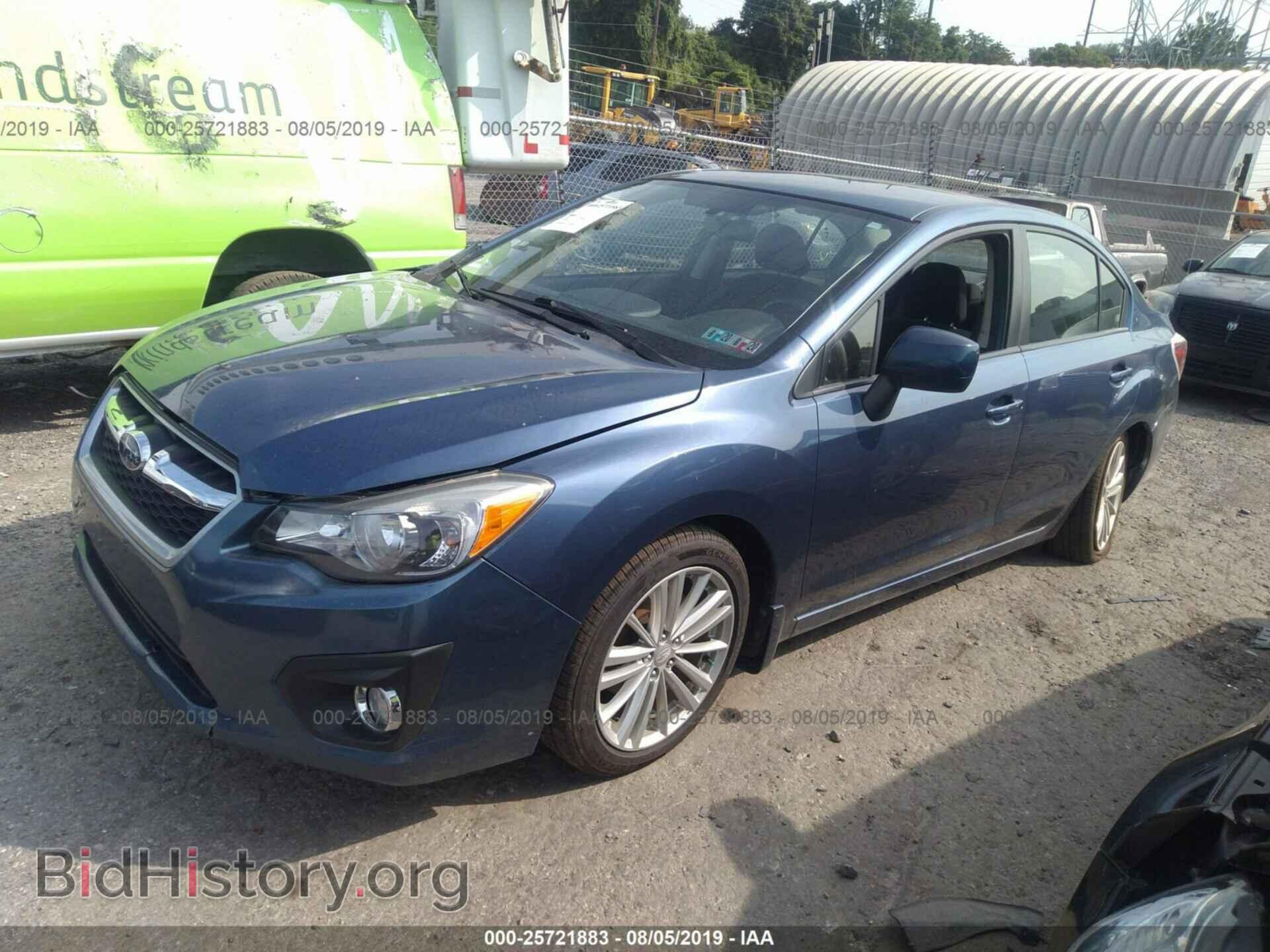 2012 SUBARU IMPREZA - VIN: JF1GJAE68CH022872 - Фото 2