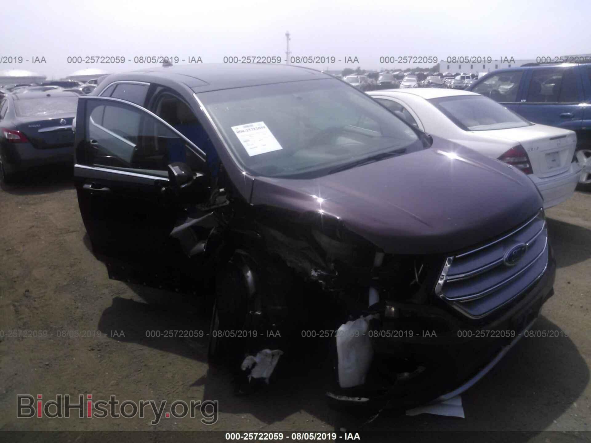Фотография 2FMPK4J80JBC24272 - FORD EDGE 2018