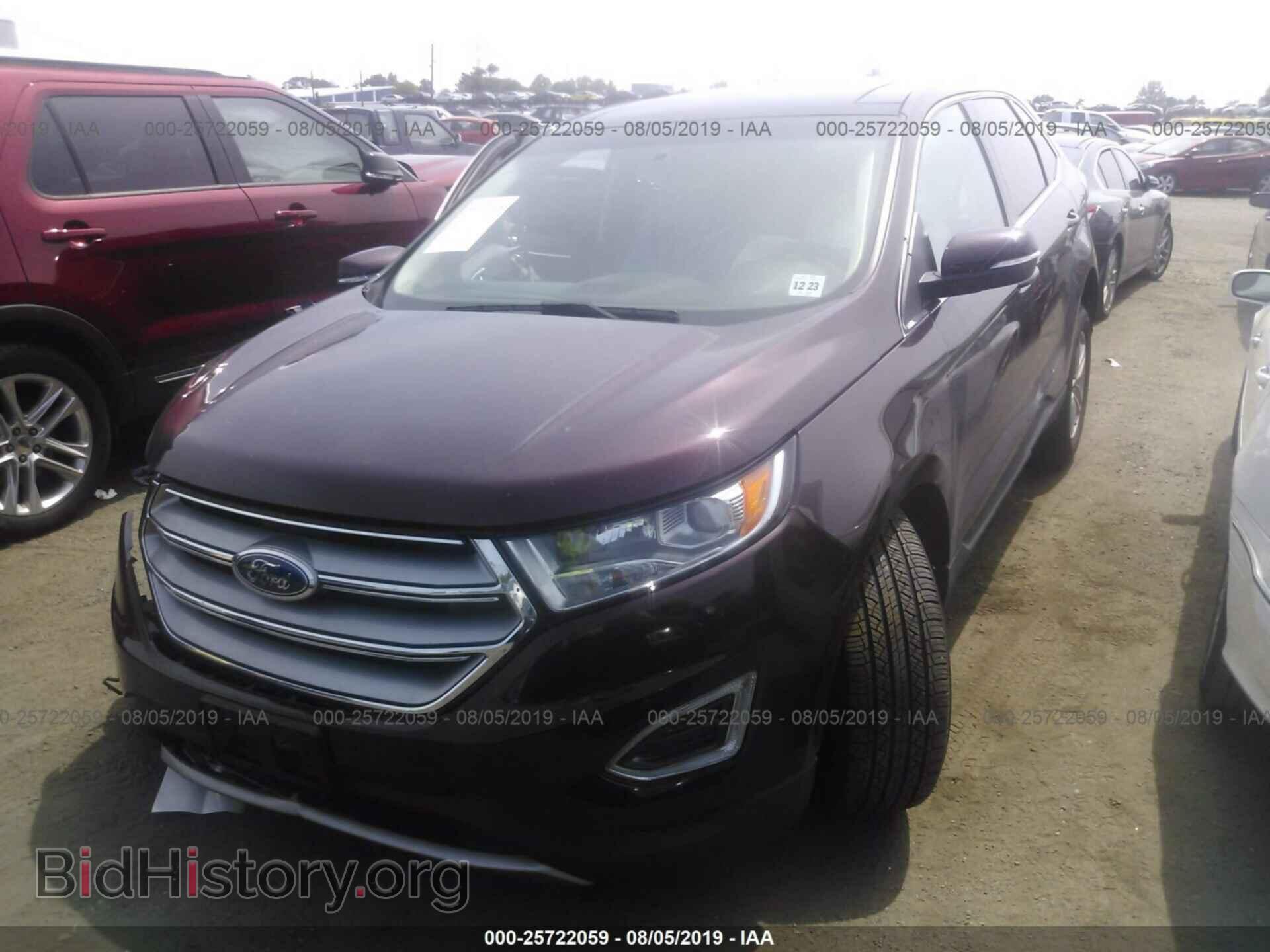 2018 FORD EDGE - VIN: 2FMPK4J80JBC24272 - Фото 2