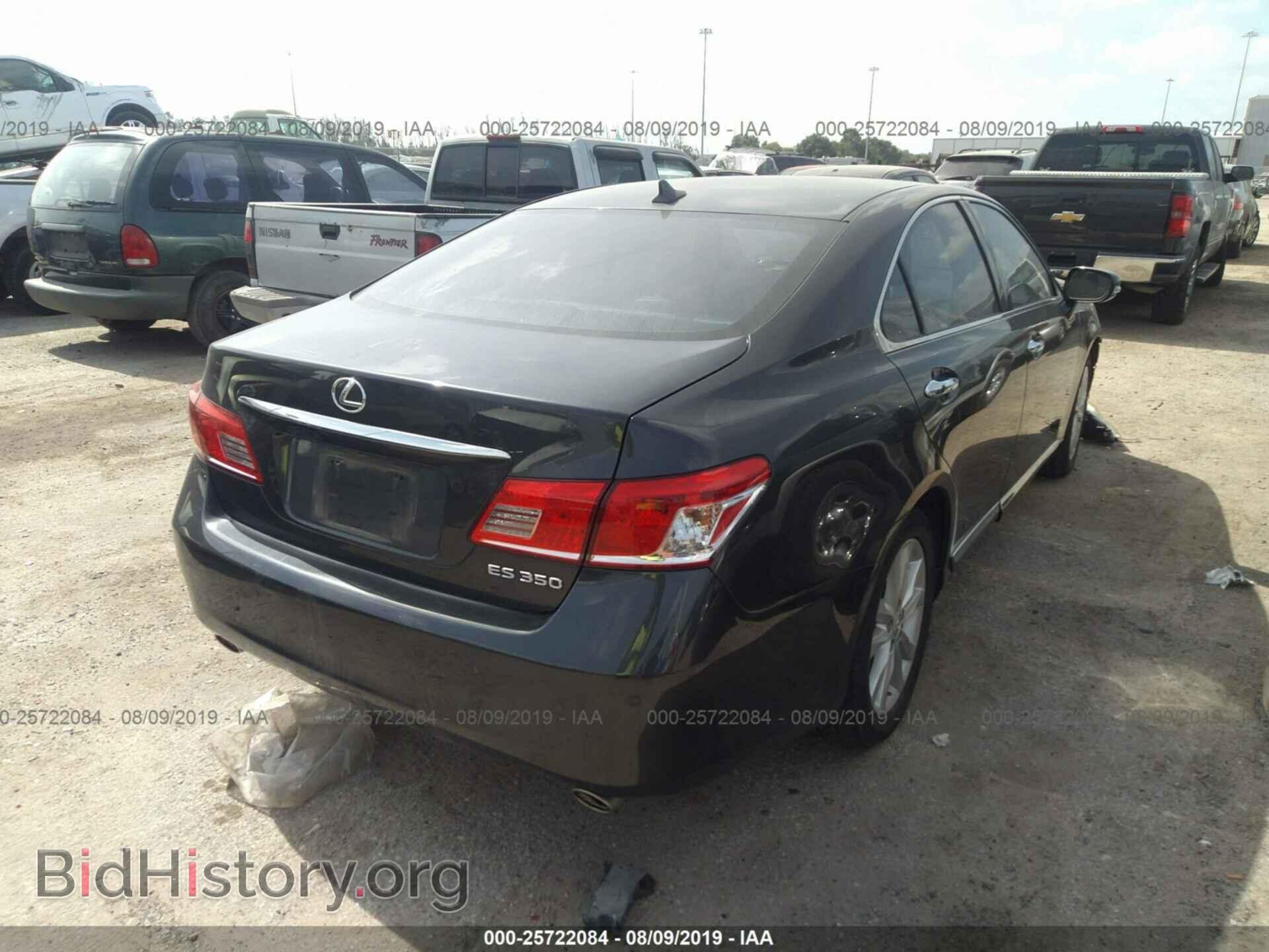 2011 LEXUS ES - VIN: JTHBK1EG0B2425562 - Фото 4