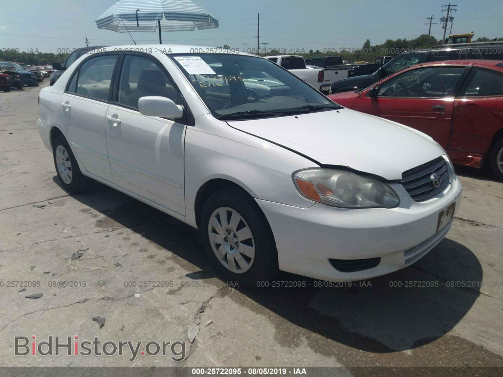 Photo 2T1BR32E53C044384 - TOYOTA COROLLA 2003