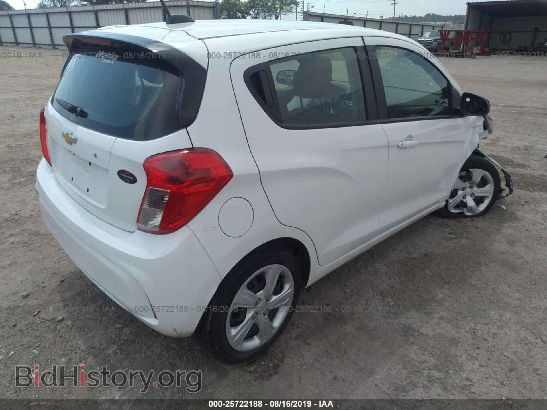 2019 CHEVROLET SPARK - VIN: KL8CB6SA8KC705638 - Фото 4