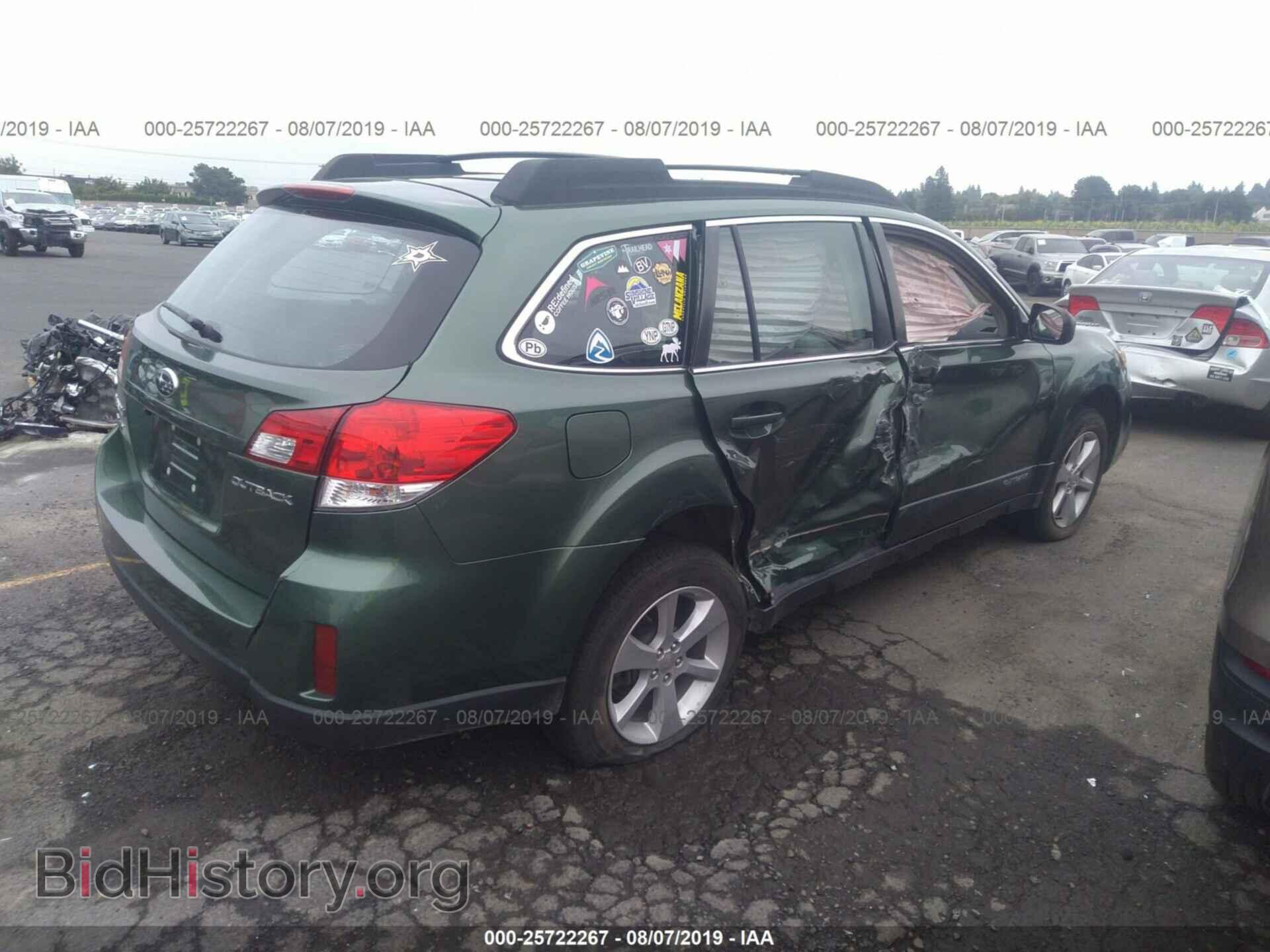 2014 SUBARU OUTBACK - VIN: 4S4BRCAC3E3258572 - Фото 4