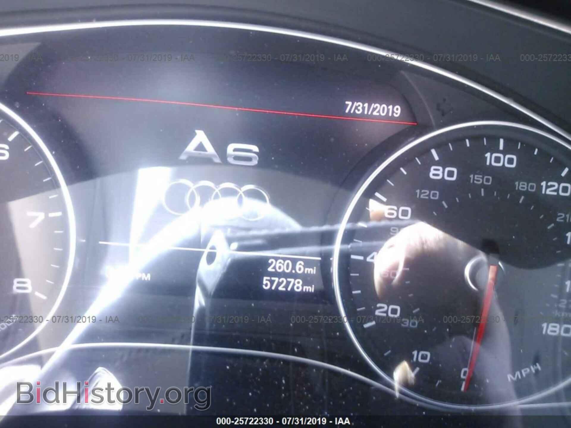 2013 AUDI A6 - VIN: WAUGFAFC8DN138797 - Photo 7