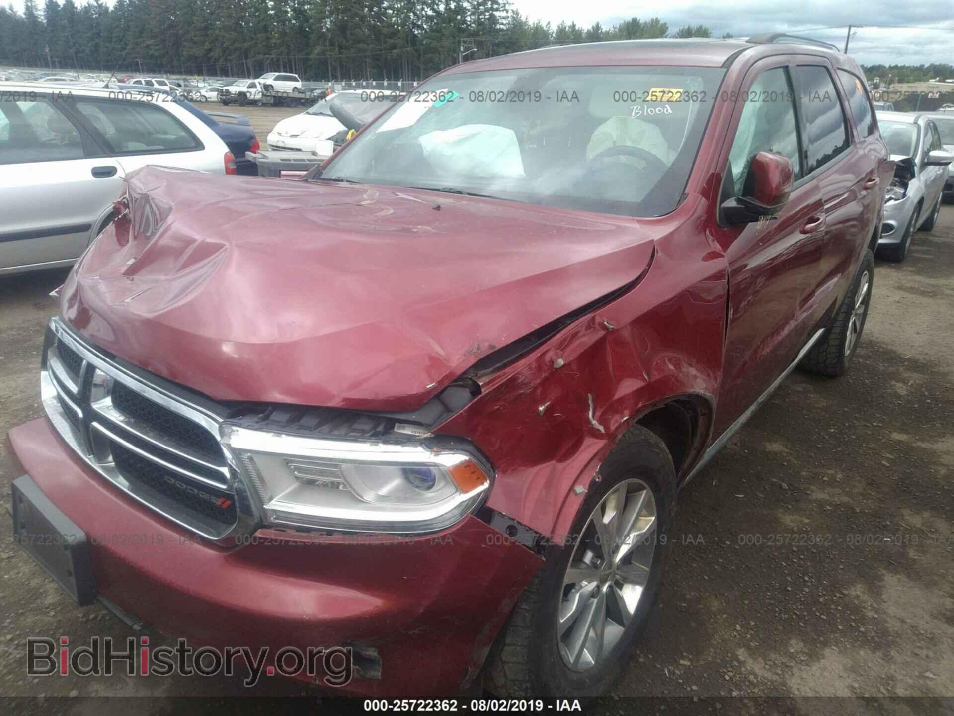 2014 DODGE DURANGO - VIN: 1C4RDJDG3EC976451 - Фото 2