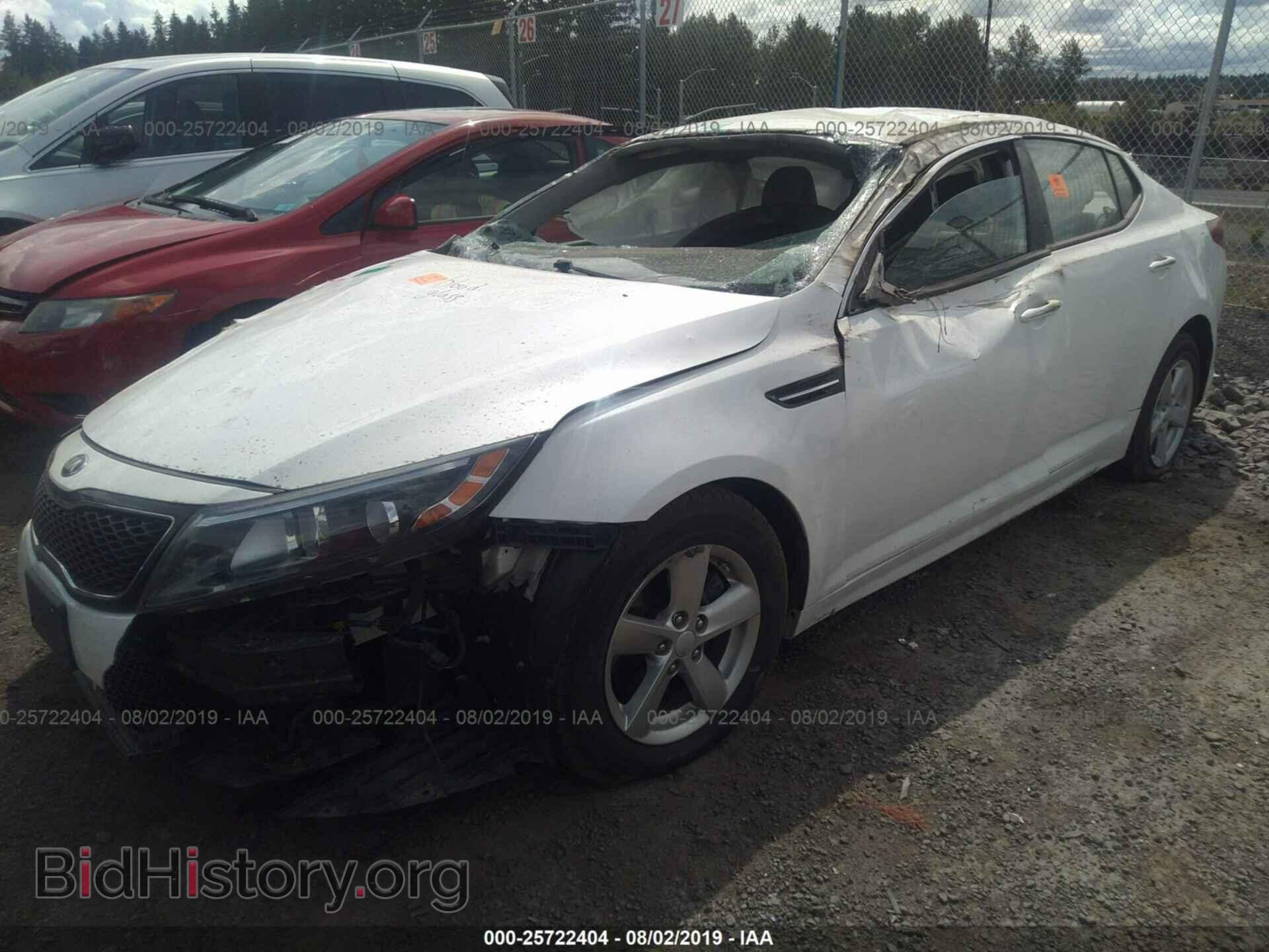 2015 KIA OPTIMA - VIN: KNAGM4A77F5639264 - Photo 2