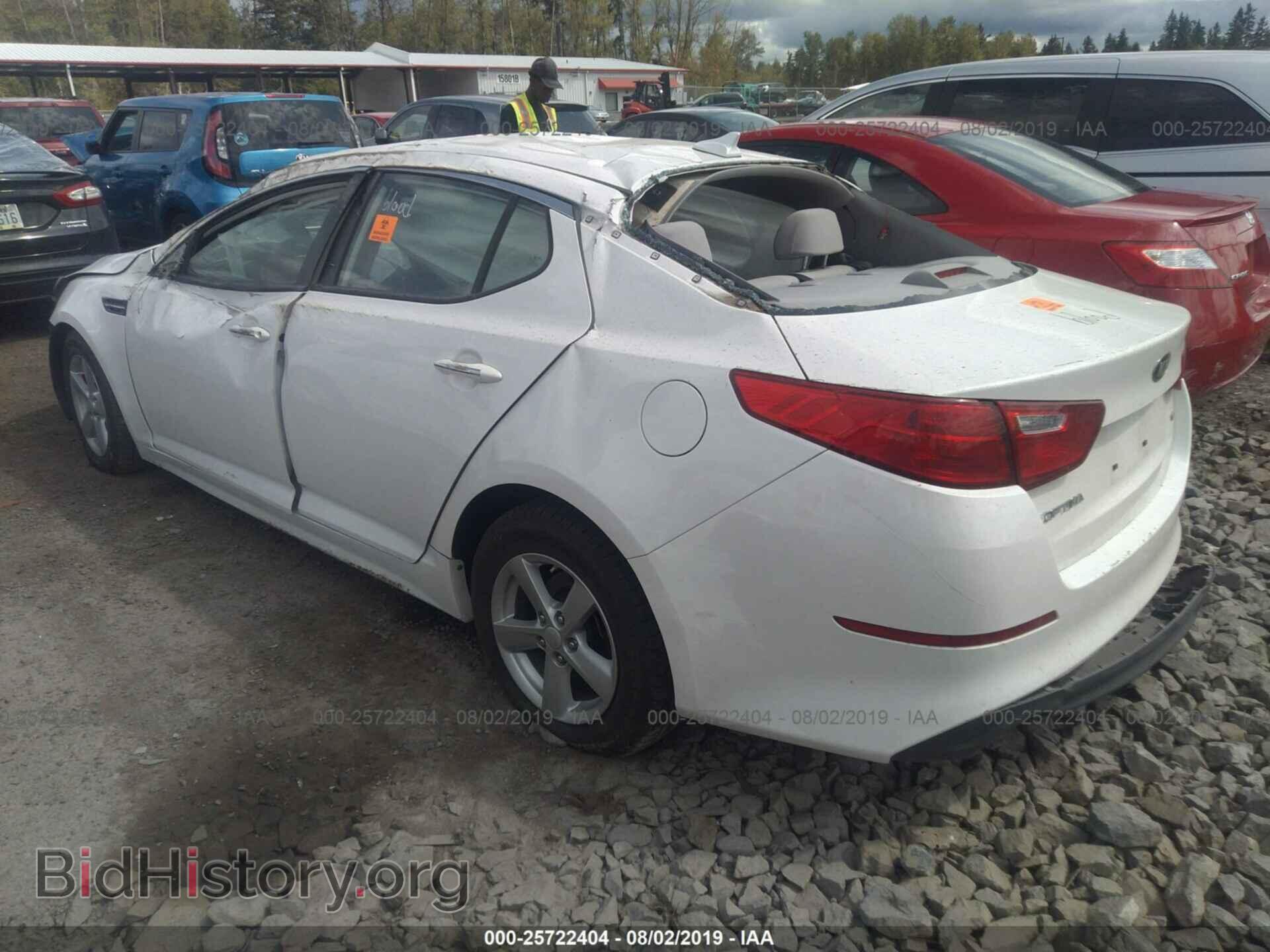 2015 KIA OPTIMA - VIN: KNAGM4A77F5639264 - Photo 3