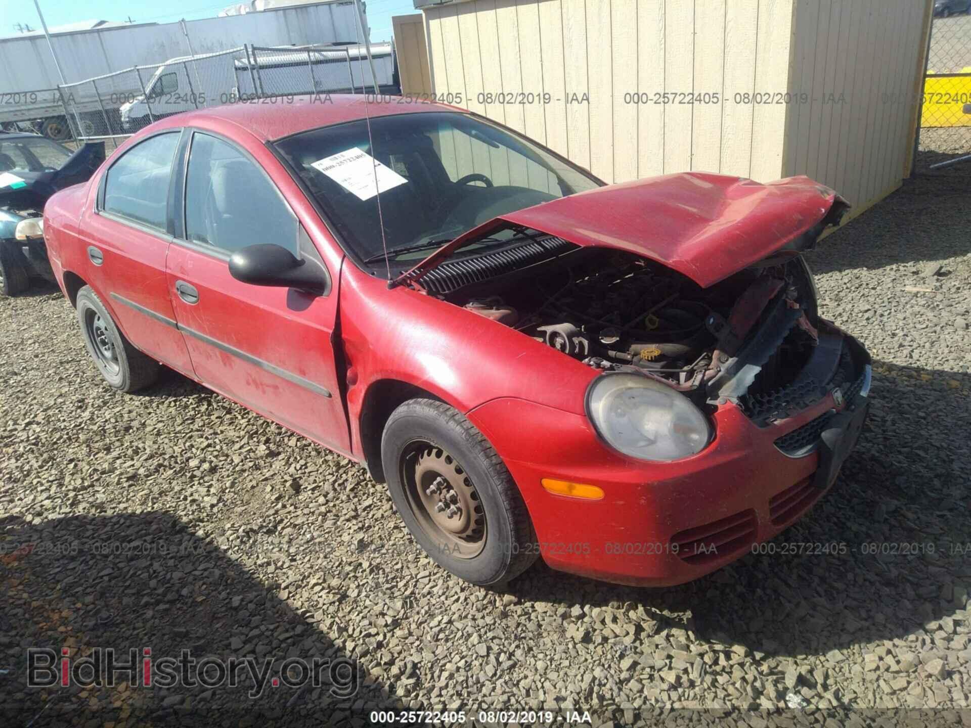 Photo 1B3ES26C04D542700 - DODGE NEON 2004
