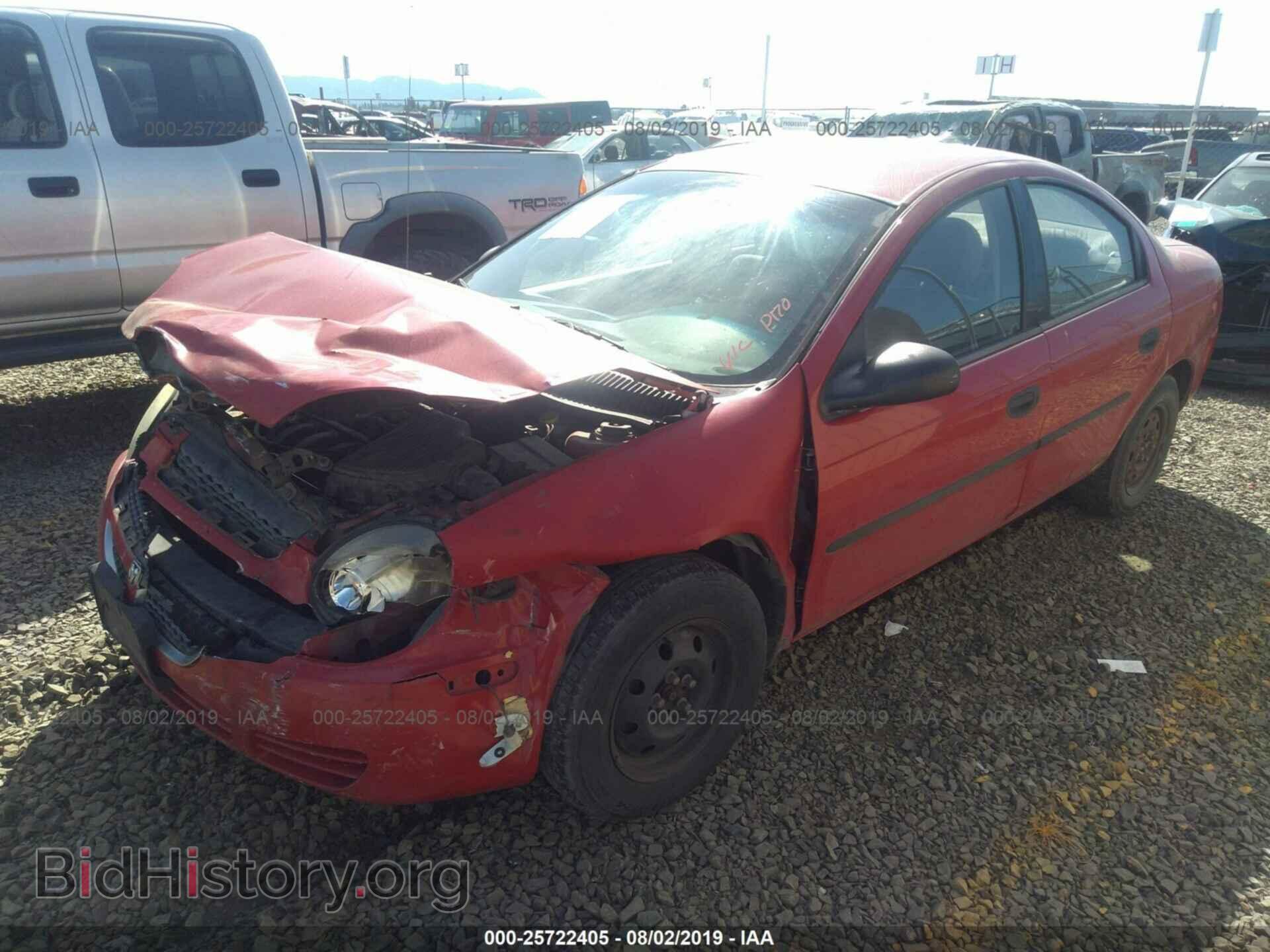 2004 DODGE NEON - VIN: 1B3ES26C04D542700 - Фото 2