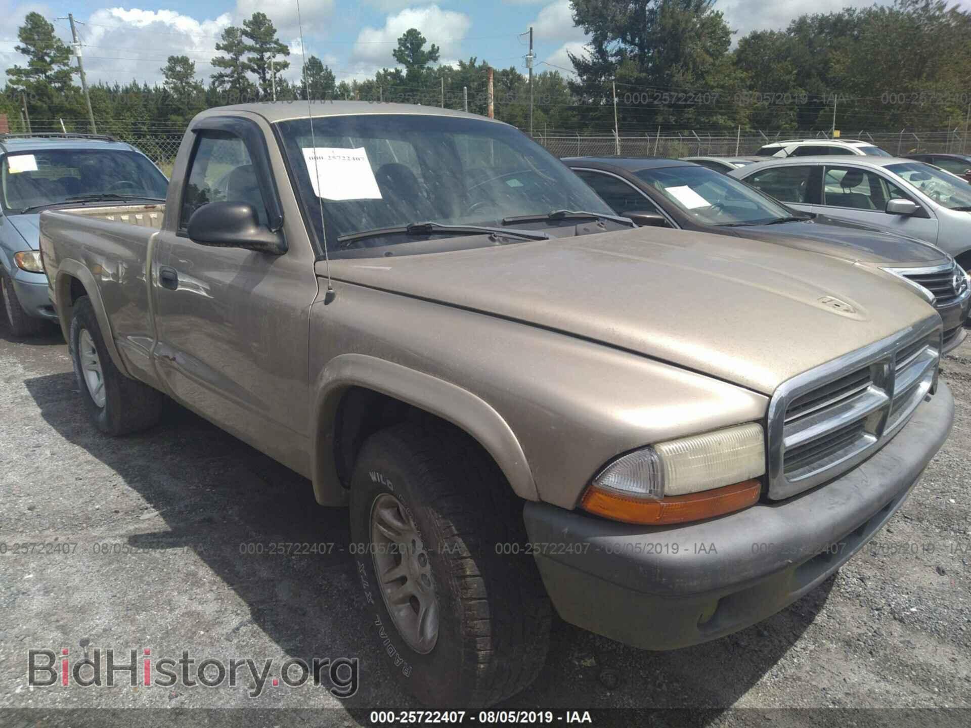 Фотография 1D7FL16K74S699174 - DODGE DAKOTA 2004