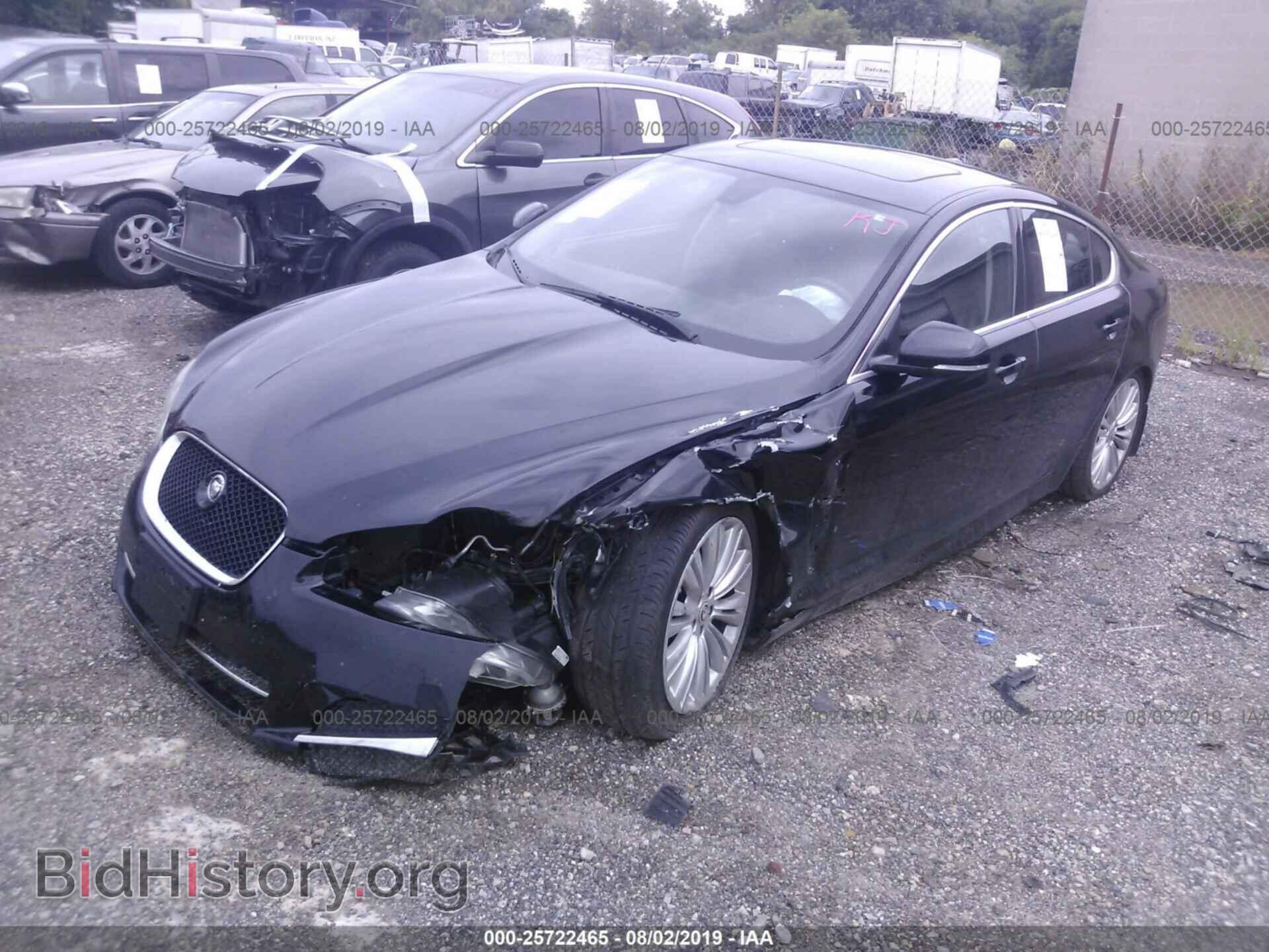 2011 JAGUAR XF - VIN: SAJWA0FBXBLS19373 - Фото 2