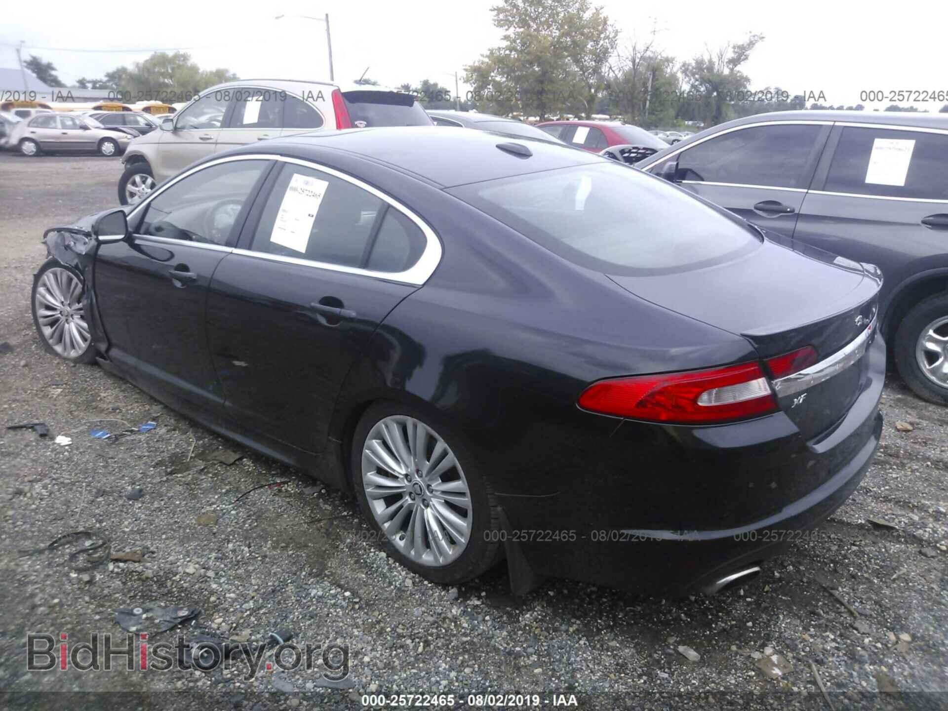 2011 JAGUAR XF - VIN: SAJWA0FBXBLS19373 - Фото 3