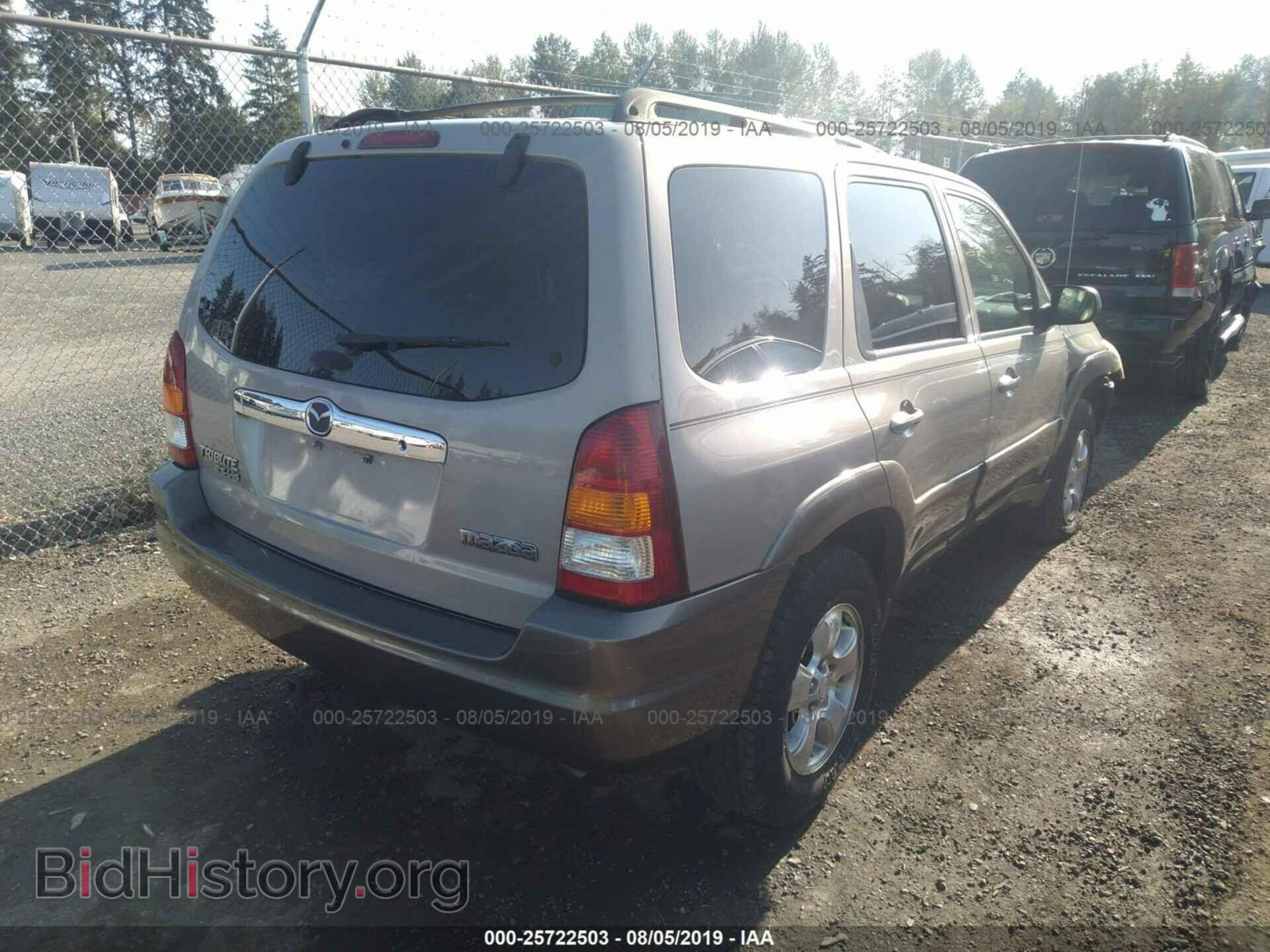 2002 MAZDA TRIBUTE - VIN: 4F2CU08102KM54318 - Фото 4