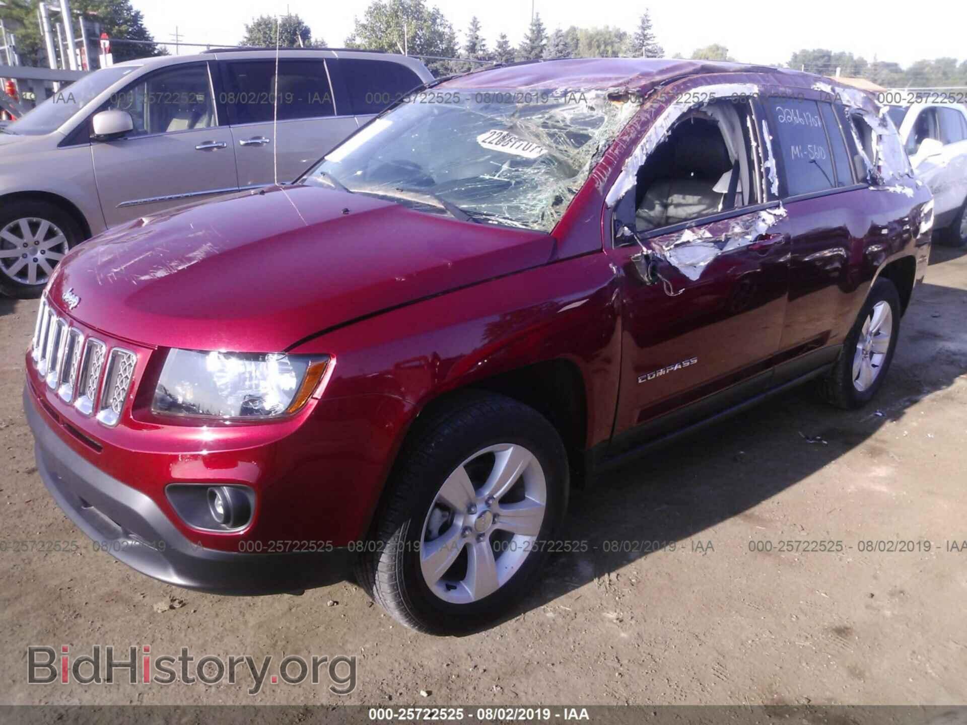 2014 JEEP COMPASS - VIN: 1C4NJDEBXED832272 - Photo 2