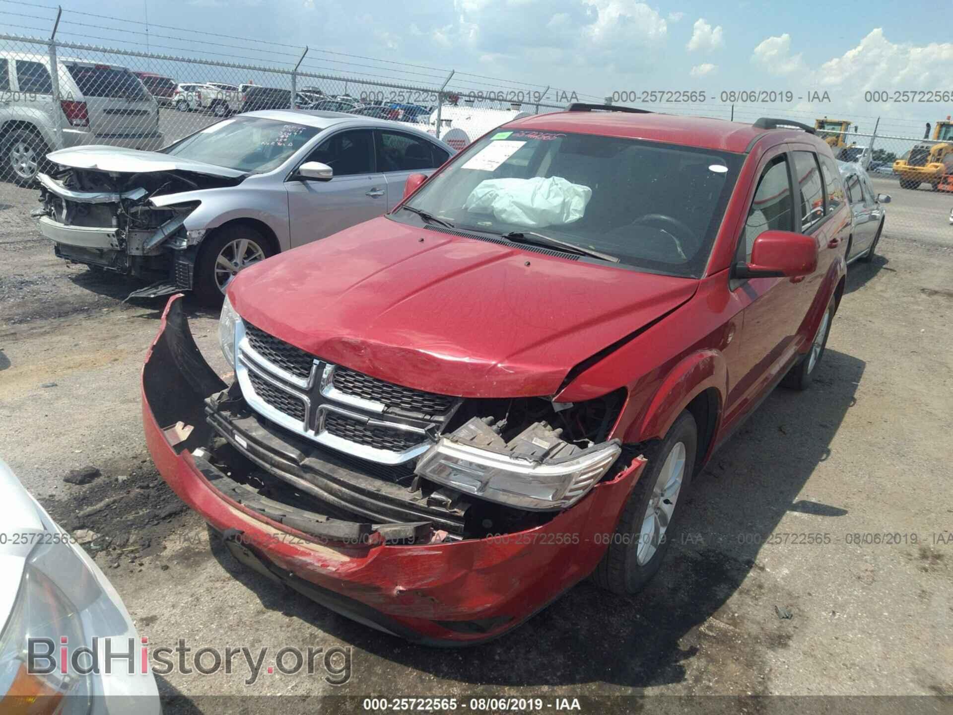 2016 DODGE JOURNEY - VIN: 3C4PDCBB3GT175102 - Фото 2