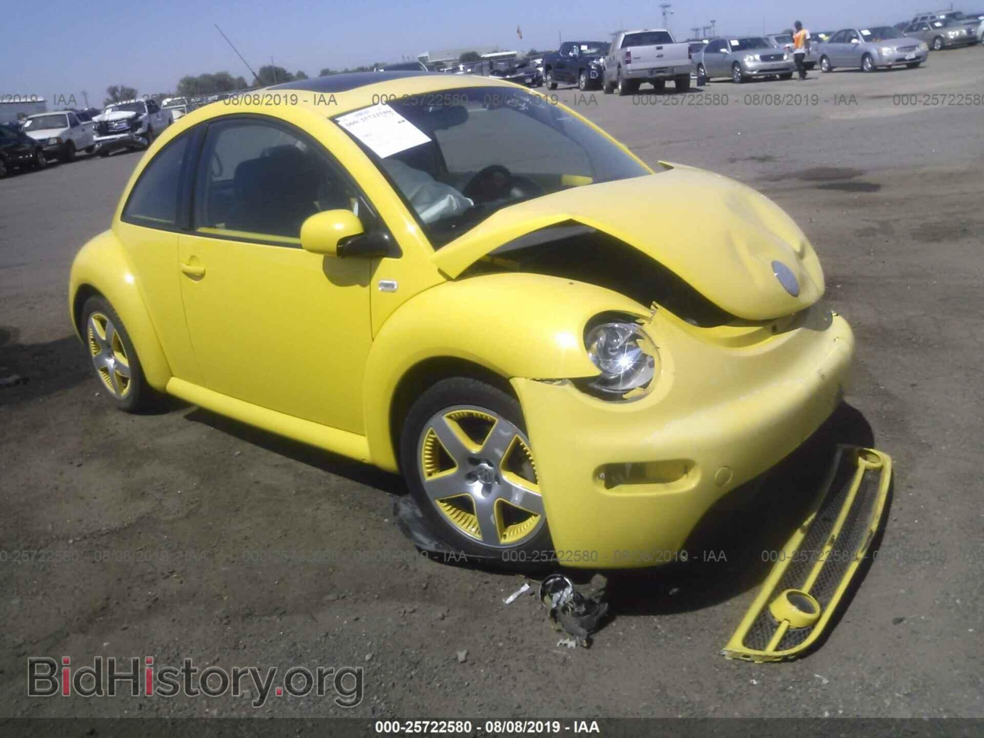 Фотография 3VWCD21C62M456216 - VOLKSWAGEN NEW BEETLE 2002
