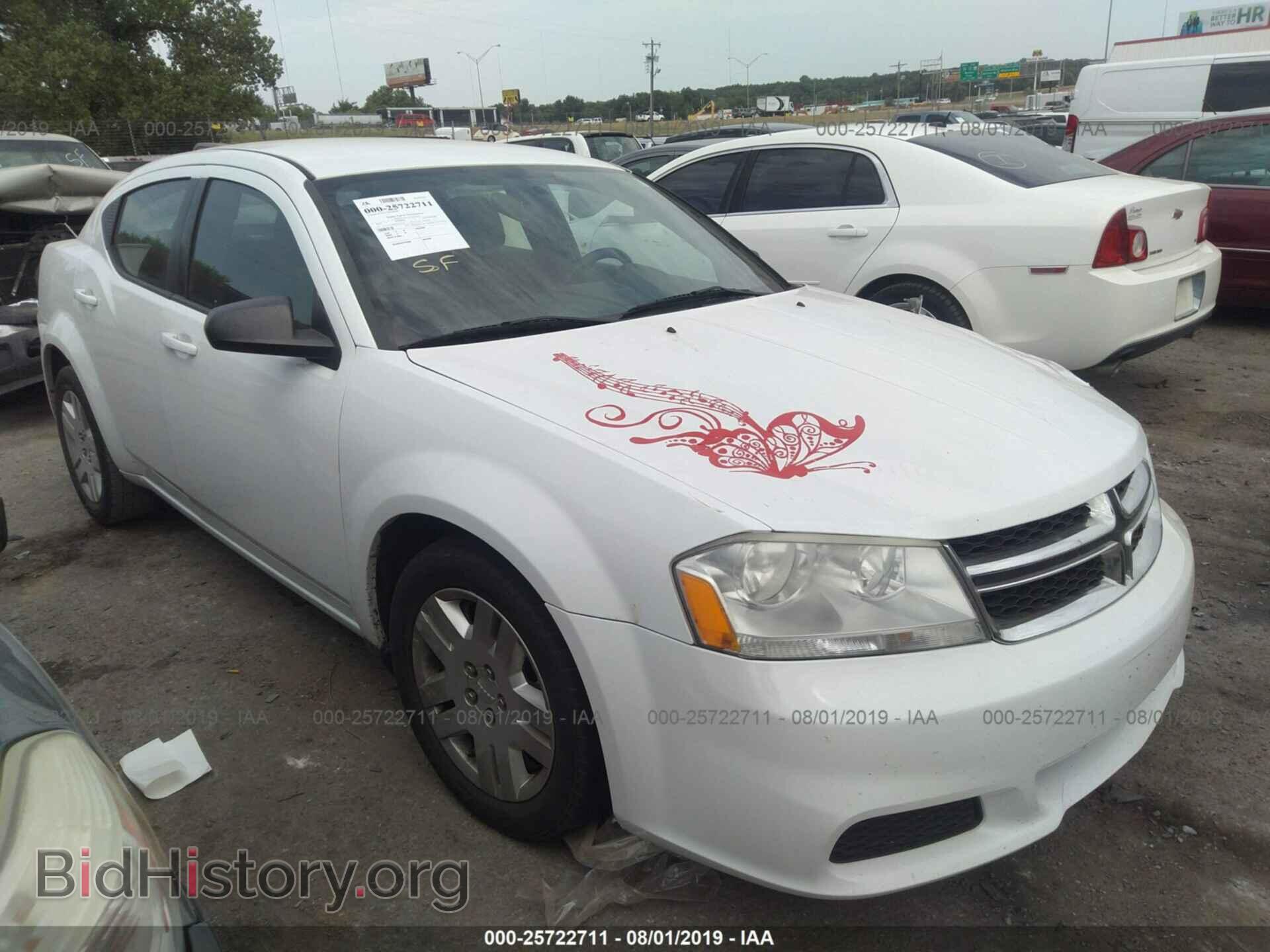 Photo 1C3CDZABXDN547716 - DODGE AVENGER 2013