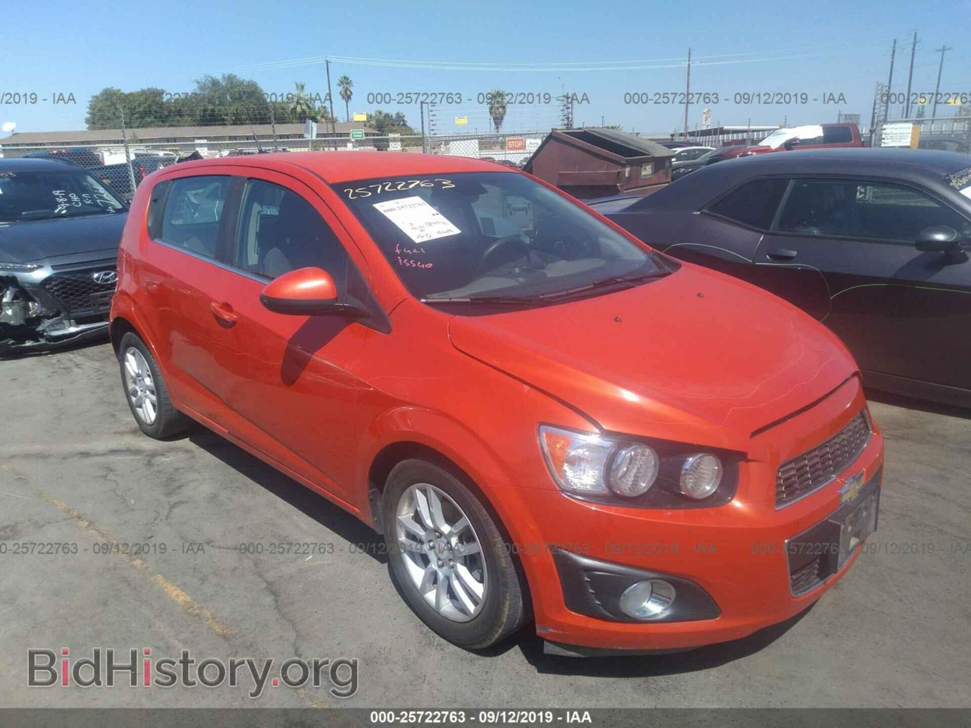 Фотография 1G1JC6SH4C4173835 - CHEVROLET SONIC 2012