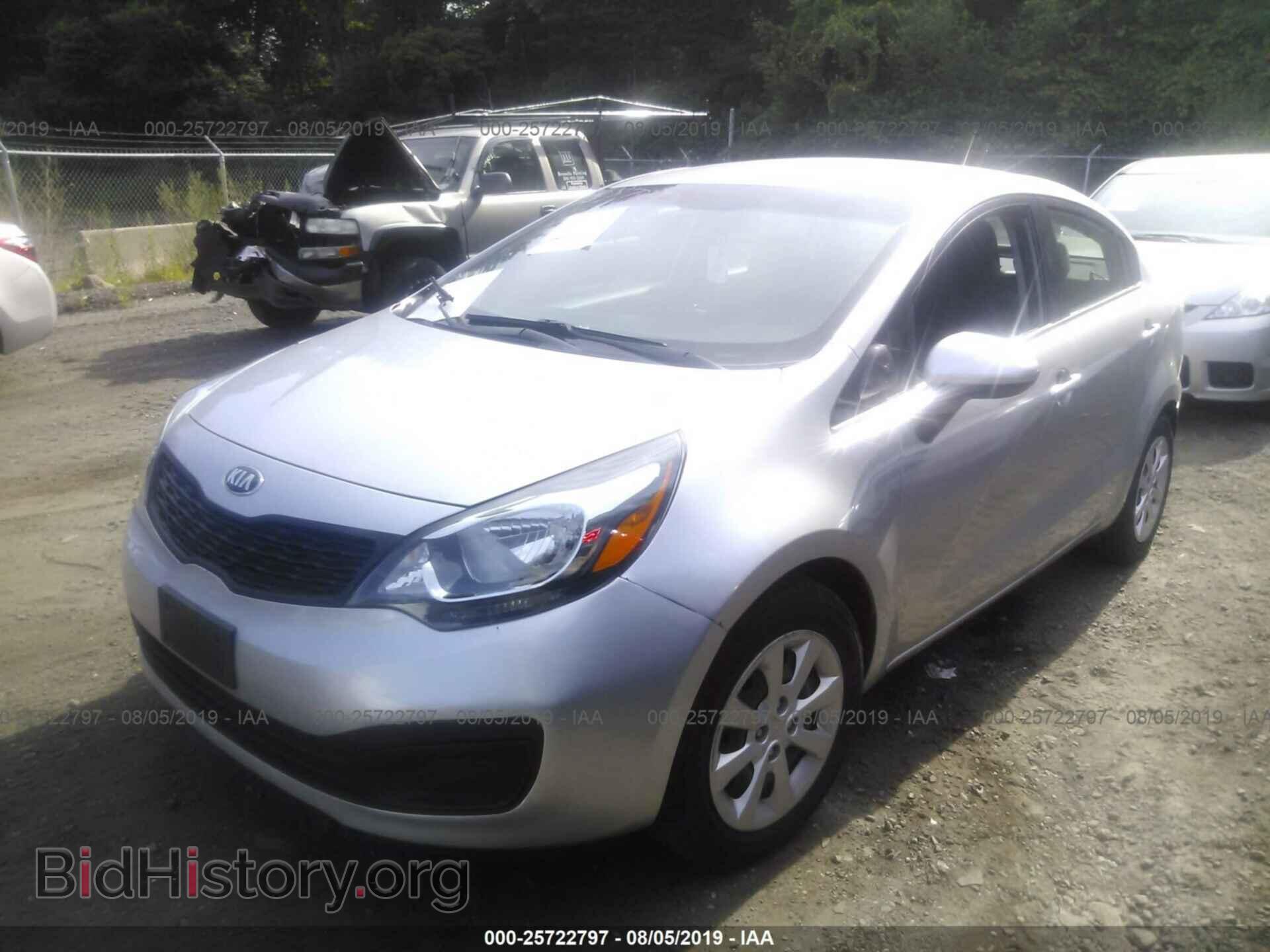 2015 KIA RIO - VIN: KNADM4A33F6506589 - Фото 2