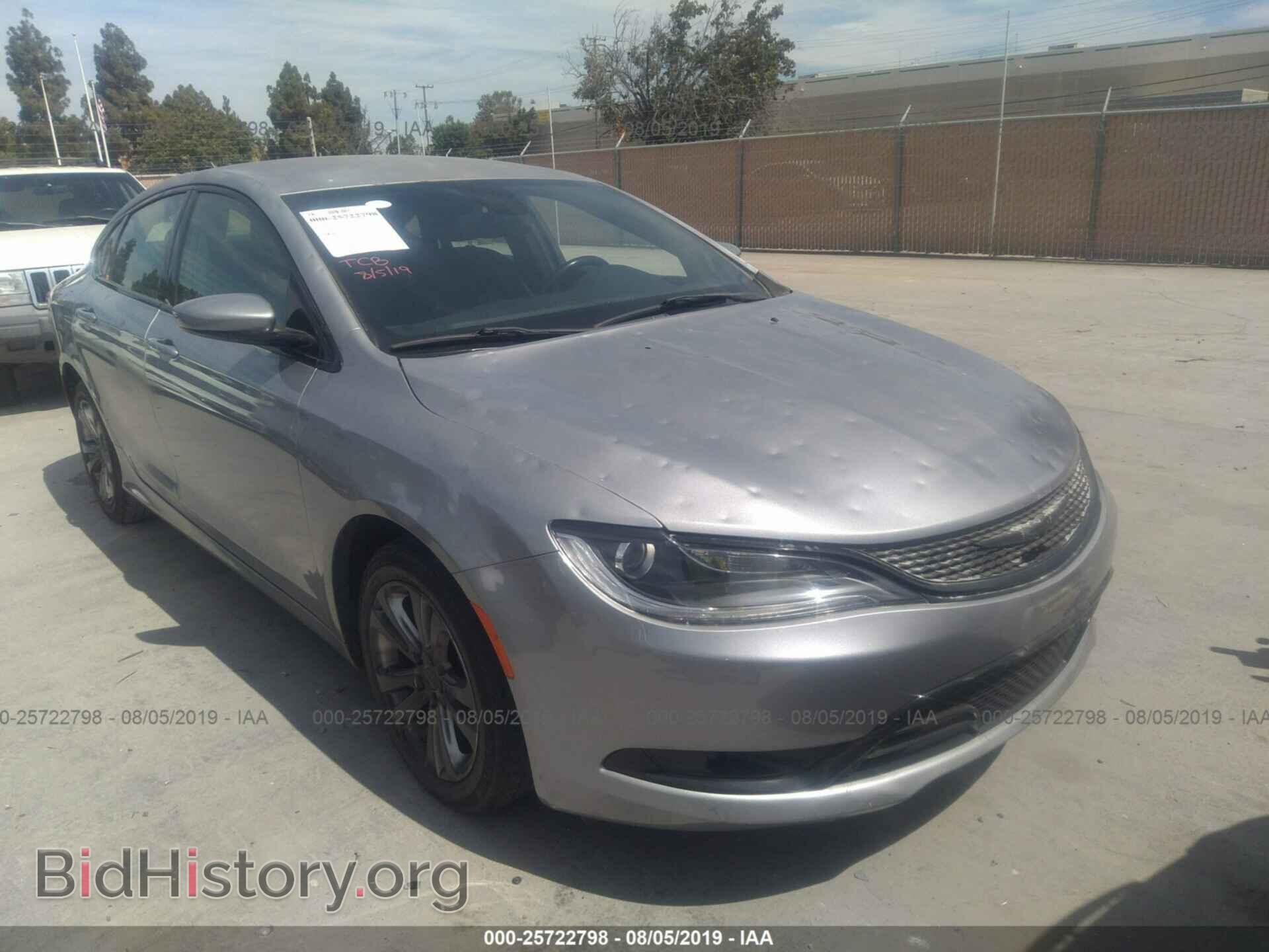 Photo 1C3CCCBB7FN613155 - CHRYSLER 200 2015