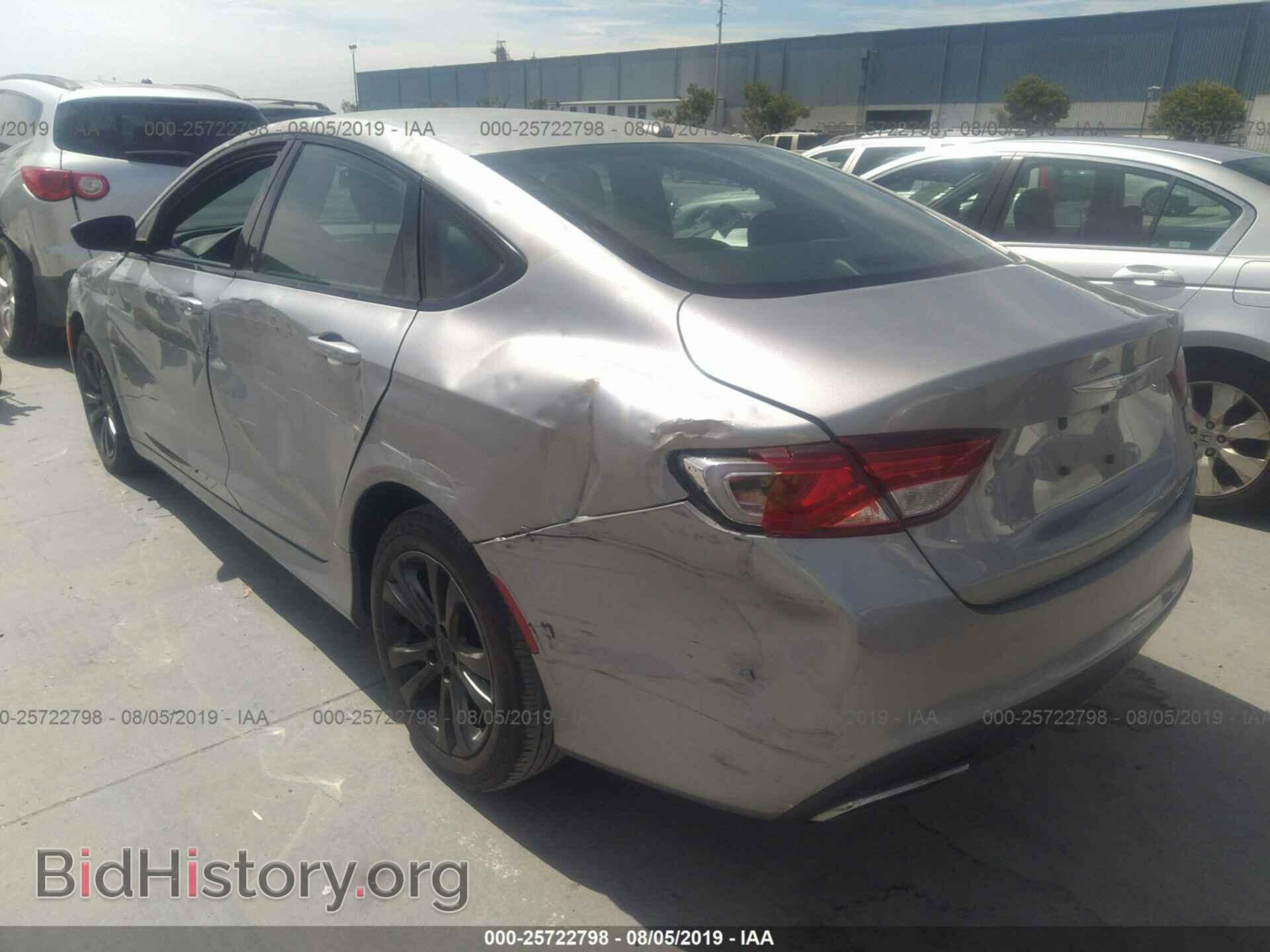 2015 CHRYSLER 200 - VIN: 1C3CCCBB7FN613155 - Фото 3