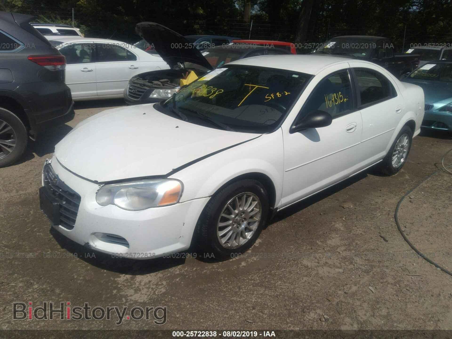 2004 CHRYSLER SEBRING - VIN: 1C3EL46X34N300038 - Фото 2