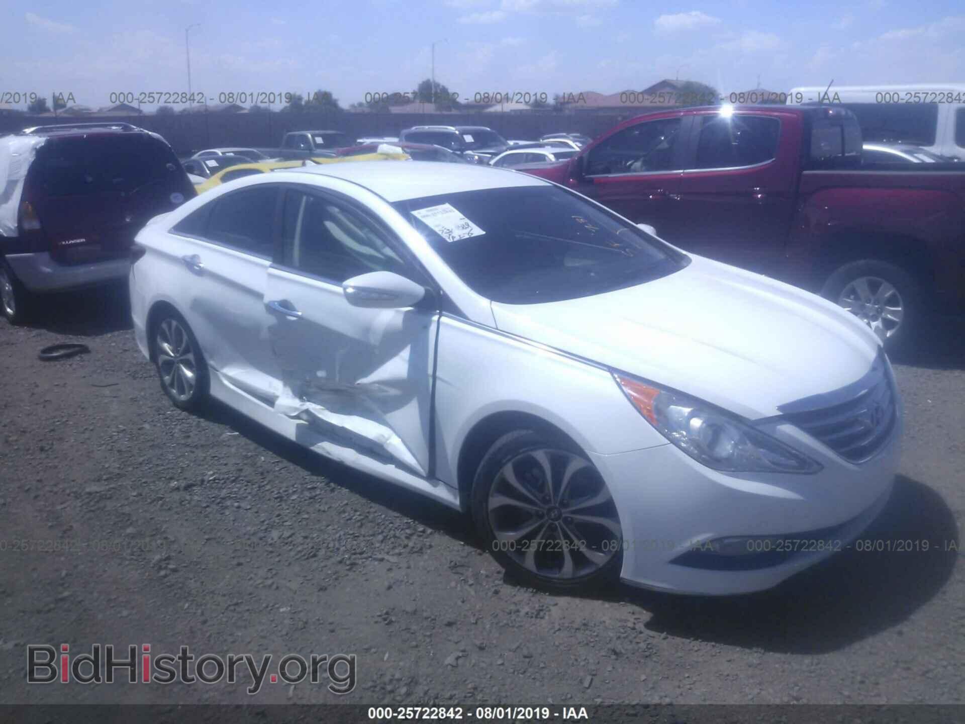Фотография 5NPEC4AC8EH850014 - HYUNDAI SONATA 2014