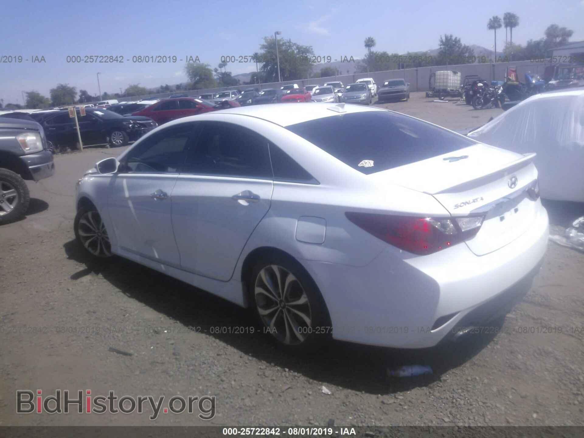 2014 HYUNDAI SONATA - VIN: 5NPEC4AC8EH850014 - Фото 3