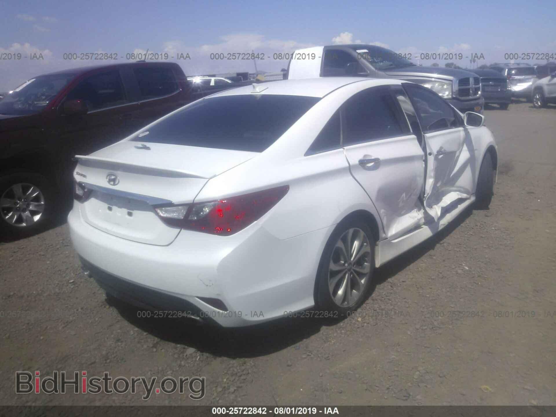 2014 HYUNDAI SONATA - VIN: 5NPEC4AC8EH850014 - Фото 4