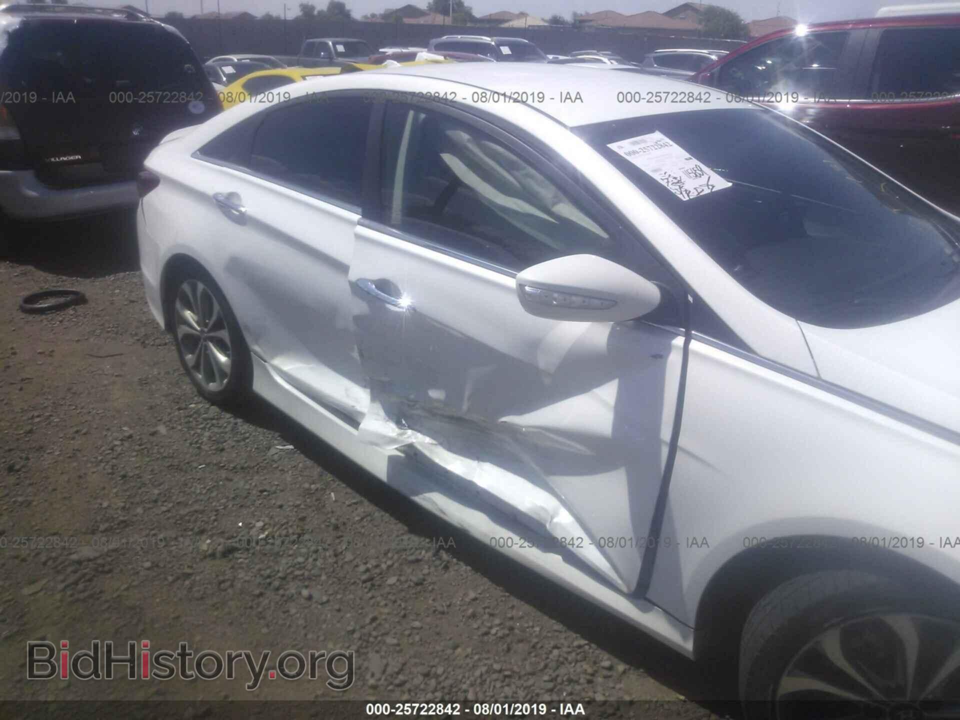 2014 HYUNDAI SONATA - VIN: 5NPEC4AC8EH850014 - Фото 6
