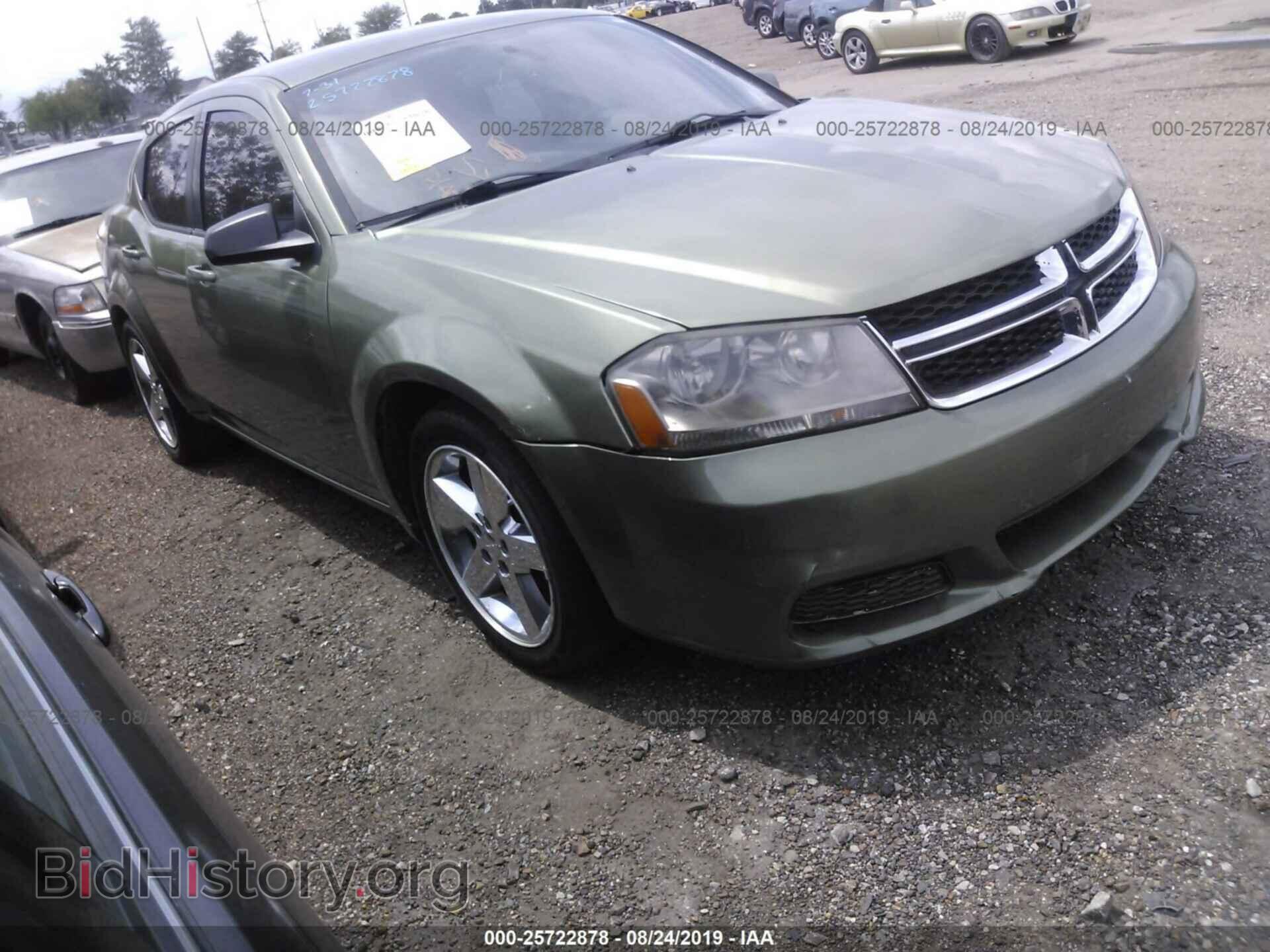 Photo 1C3CDZAB1CN324351 - DODGE AVENGER 2012