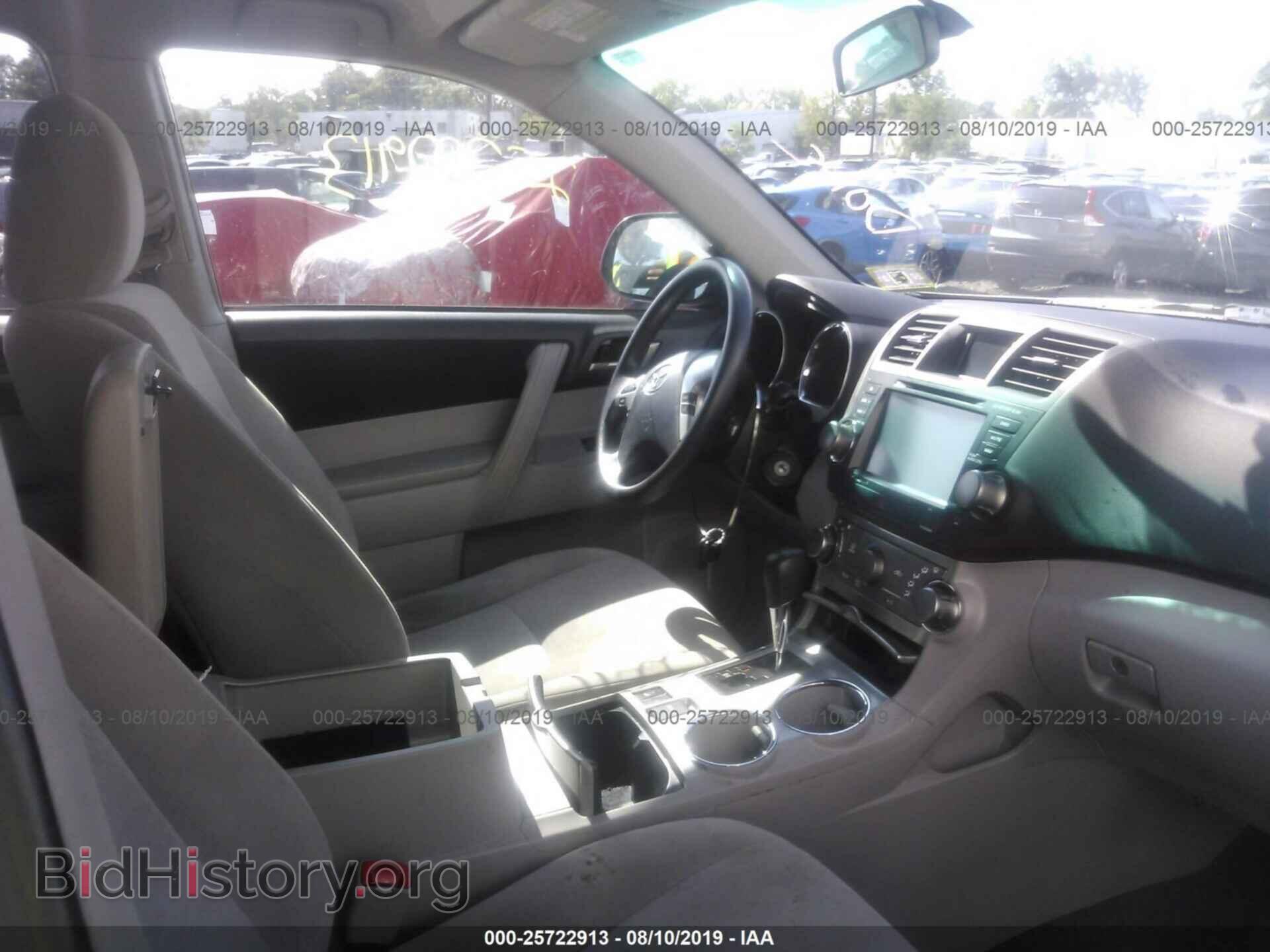 2012 TOYOTA HIGHLANDER - VIN: 5TDBK3EH8CS110301 - Фото 5