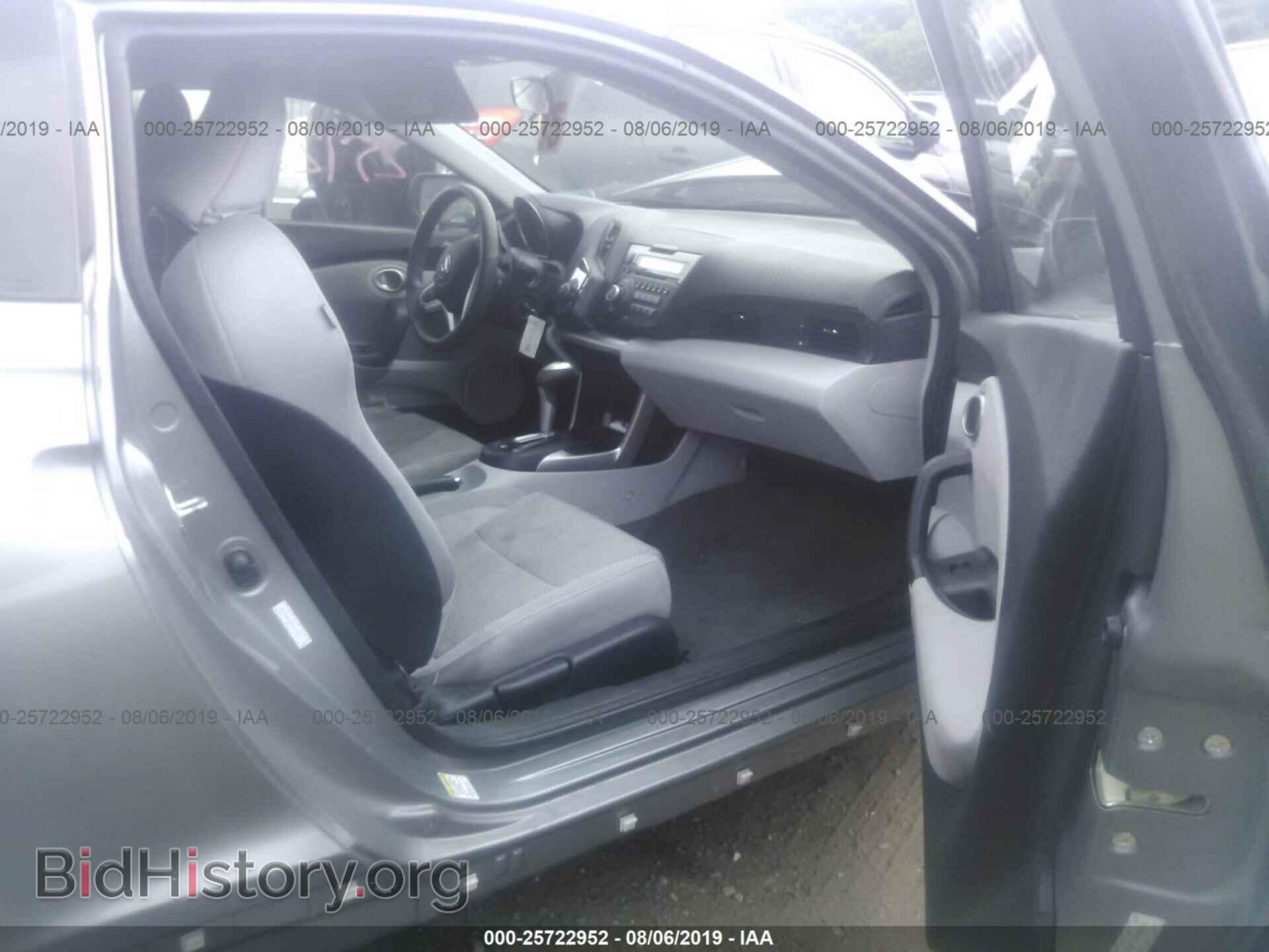 2011 HONDA CR-Z - VIN: JHMZF1D49BS008385 - Фото 5