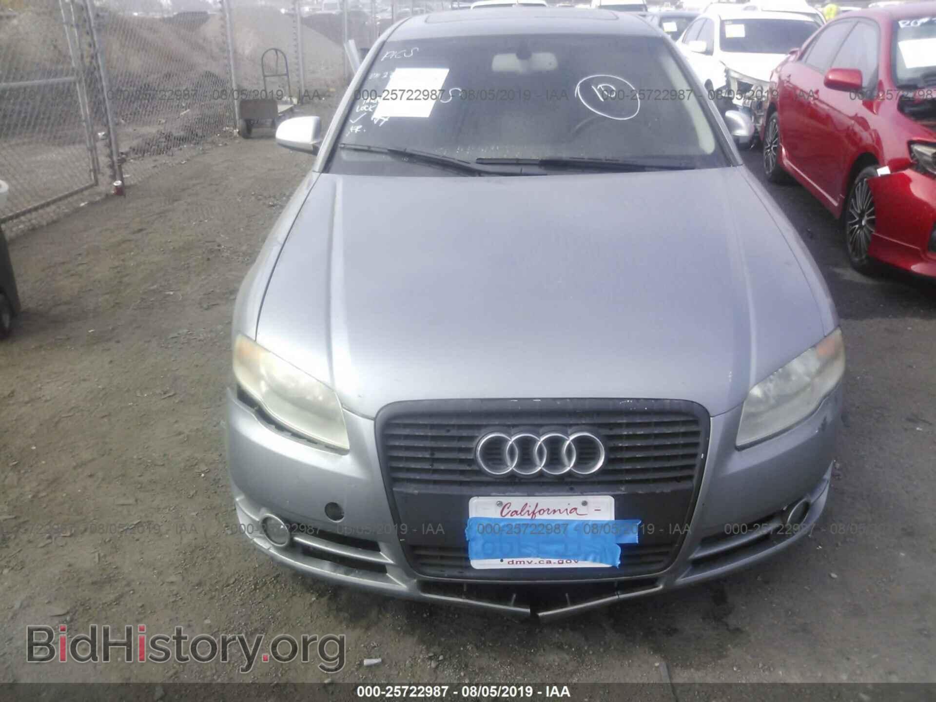 2006 AUDI A4 - VIN: WAUAF78E66A241010 - Фото 6