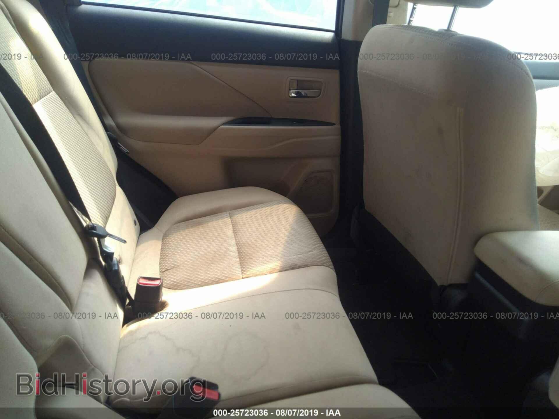 2016 MITSUBISHI OUTLANDER - VIN: JA4AZ3A36GZ004591 - Фото 8