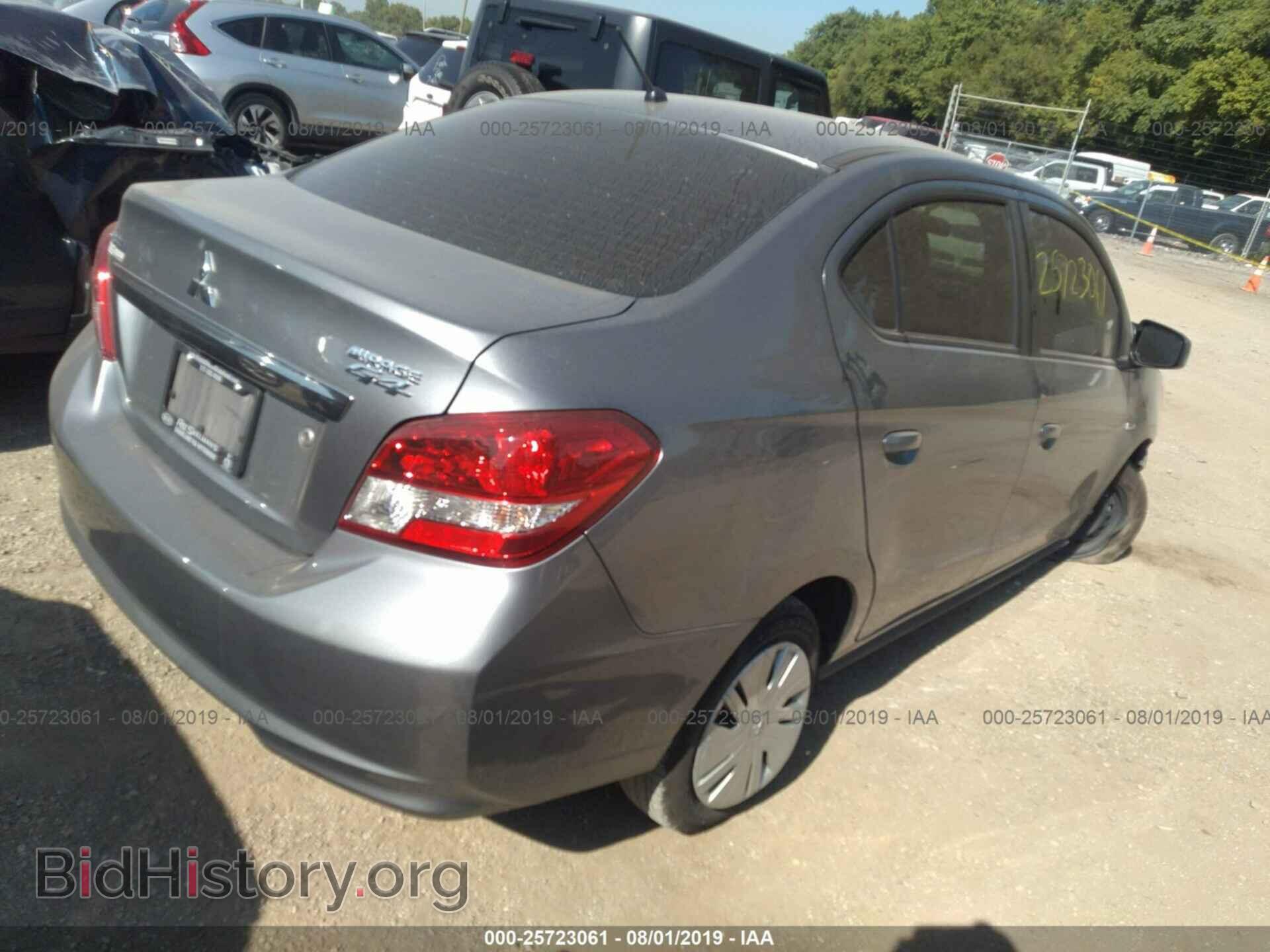 2019 MITSUBISHI MIRAGE - VIN: ML32F3FJ3KHF00981 - Фото 4