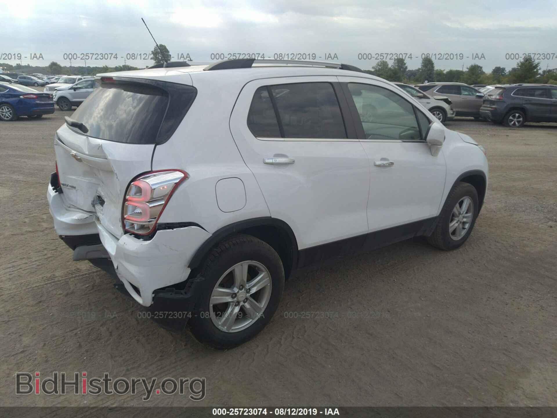2017 CHEVROLET TRAX - VIN: 3GNCJPSB3HL219204 - Photo 4